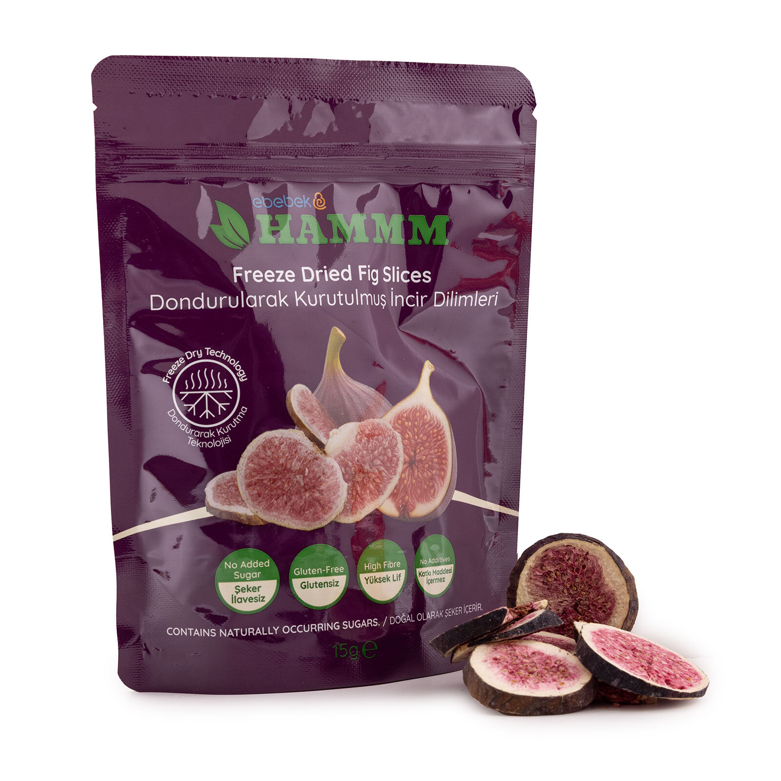 Freeze Dried İncir Dilimleri 15 gr
