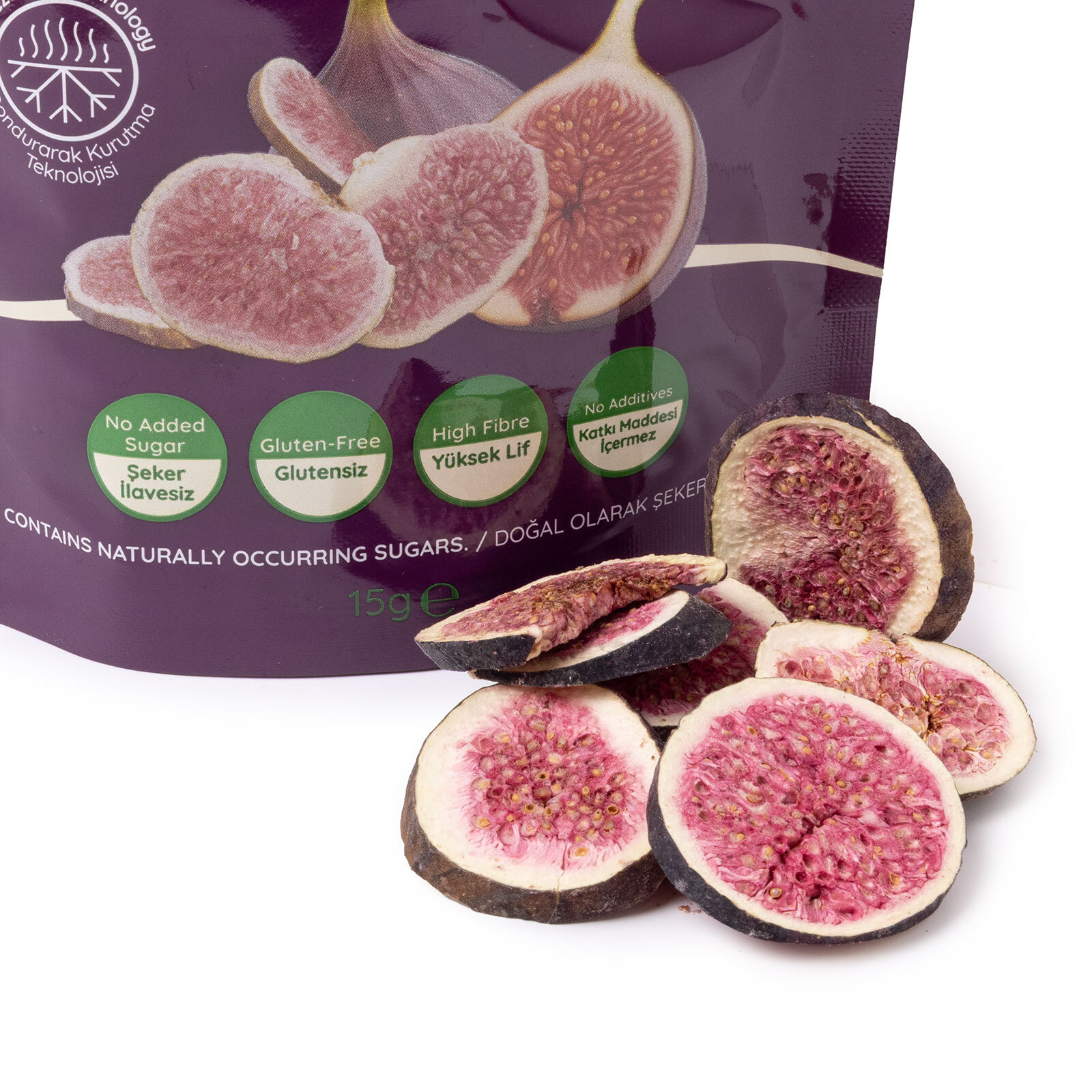 Freeze Dried İncir Dilimleri 15 gr