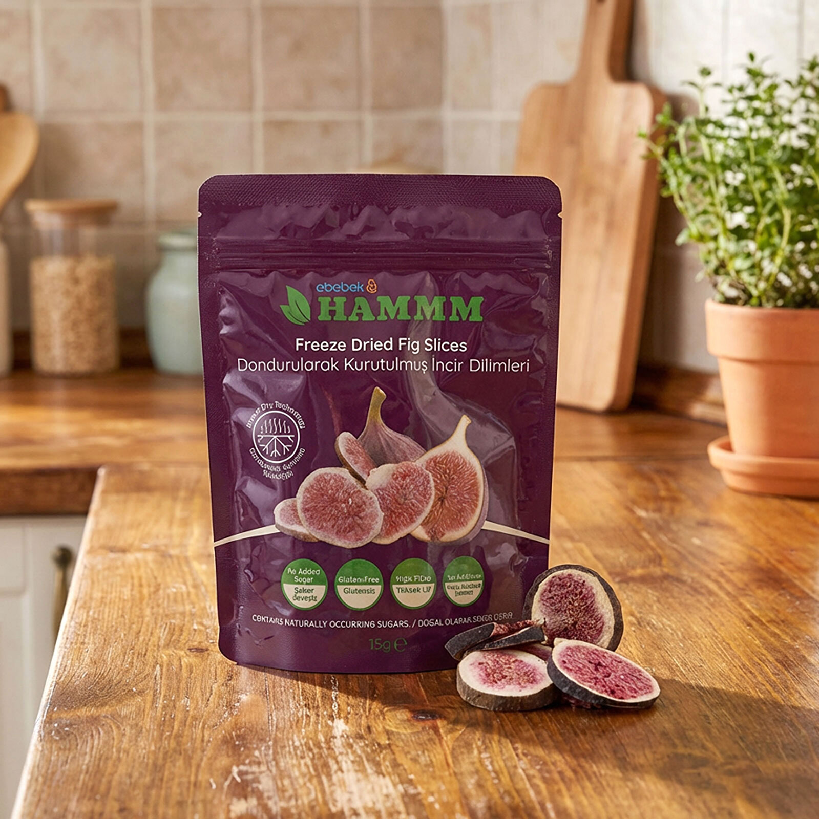 Freeze Dried İncir Dilimleri 15 gr