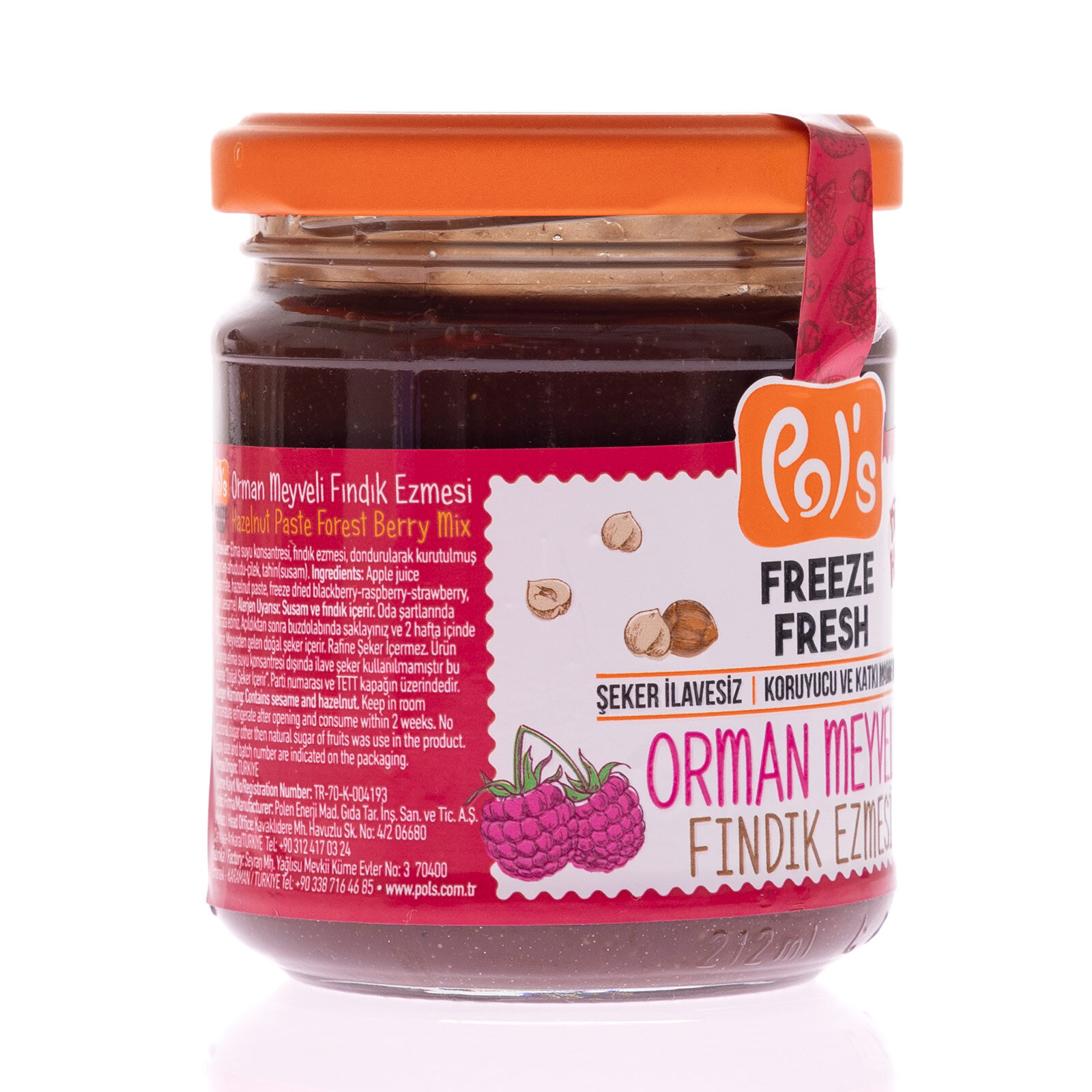 Freeze Fresh Fındık Kreması (Orman Meyveli)