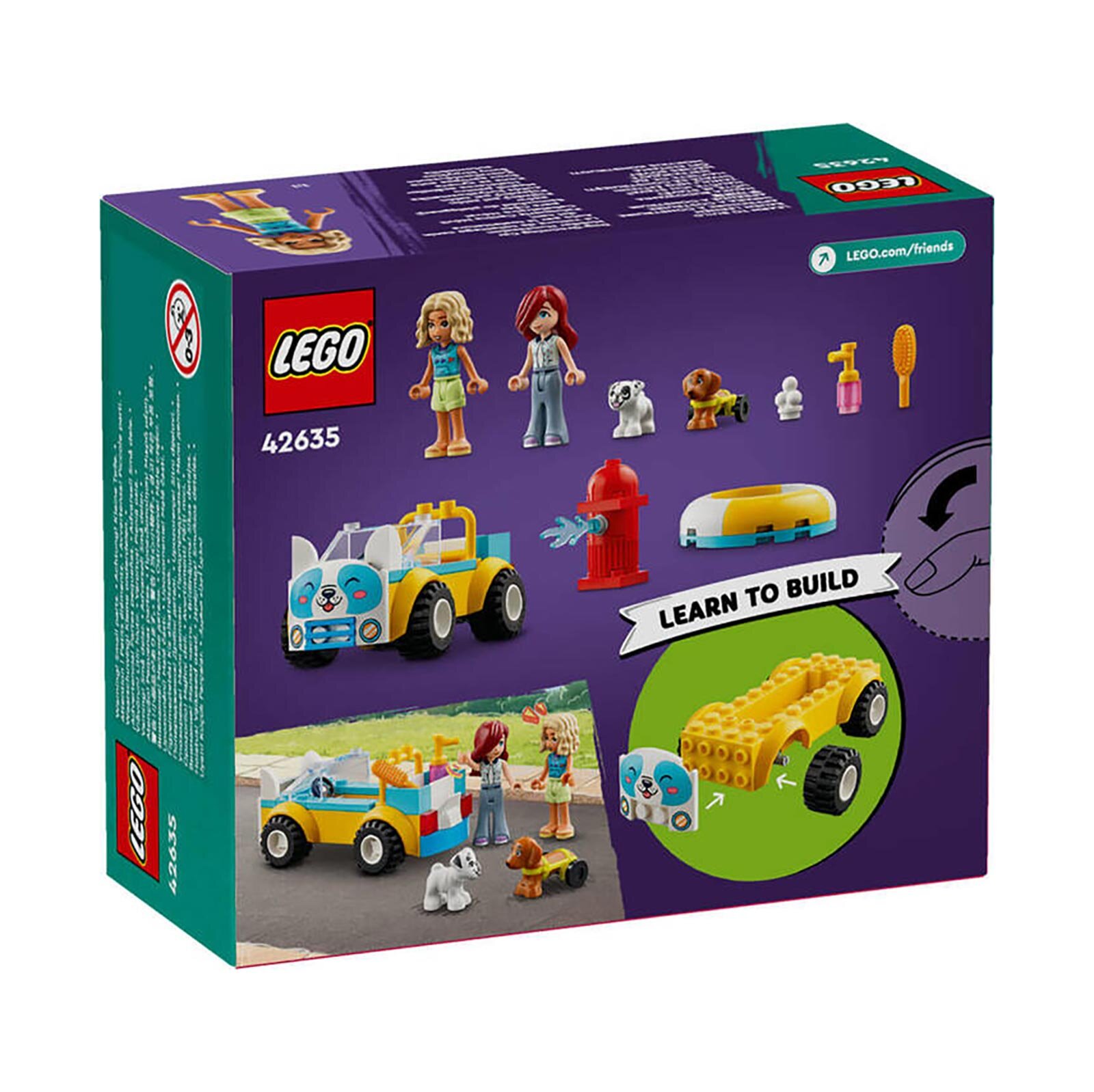 Friends Köpek Kuaförü Arabası Araç Oyun Seti 42635 Friends Köpek Kuaförü Arabası Araç Oyun Seti 42635