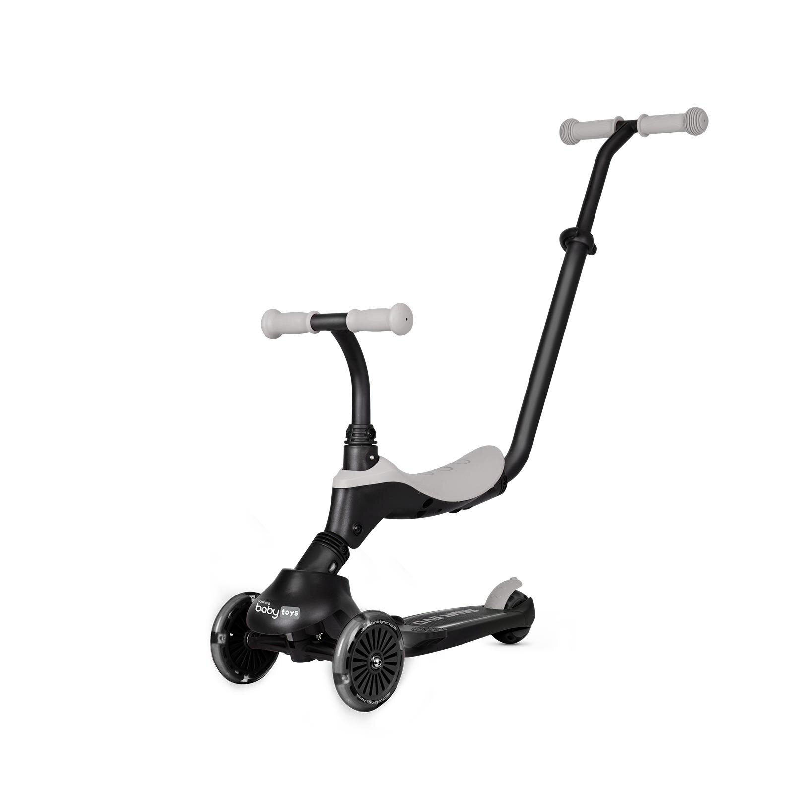 Funride 5in1 Işıklı Scooter-bej Funride 5in1 Işıklı Scooter-bej