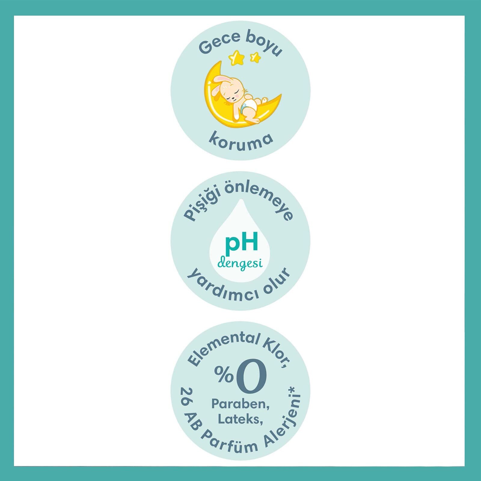 Bebek Bezi Aktif Bebek 6 Beden Ekstra Large Ekonomik Paketi 13-18 kg 40 Adet