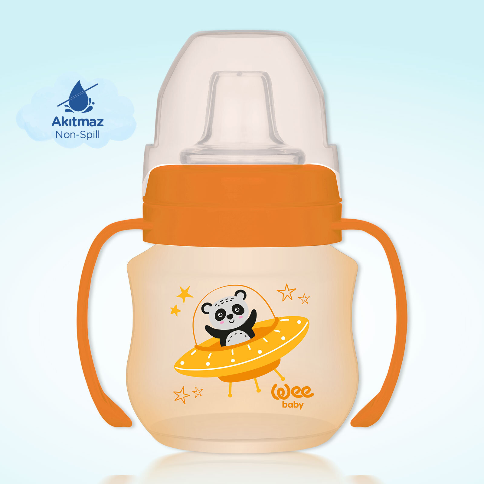 Galaxy Akıtmaz Alıştırma Bardağı 125ml Galaxy Akıtmaz Alıştırma Bardağı 125ml