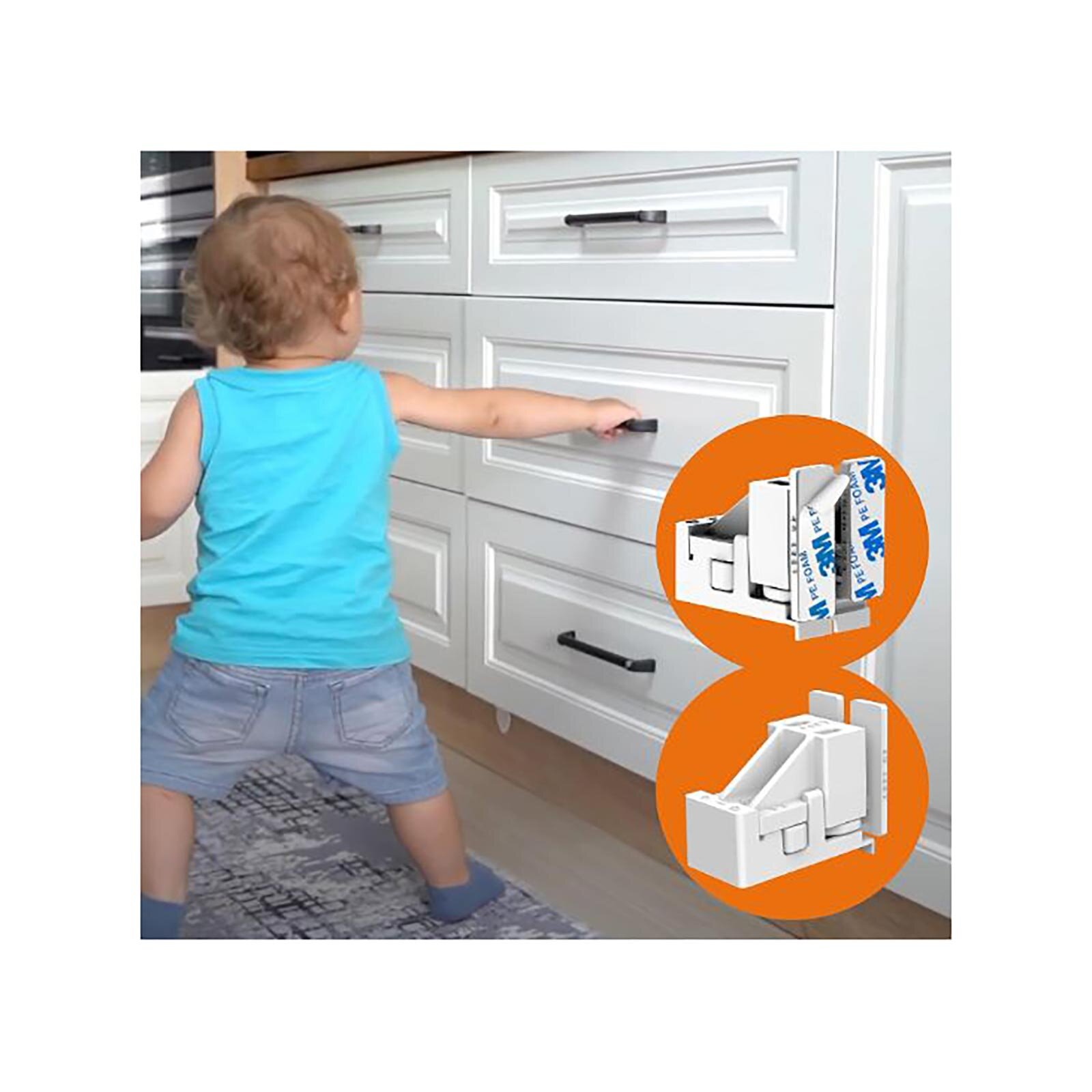 Gizli Güvenlik Manyetik Kilidi - Fırsat Ürünü