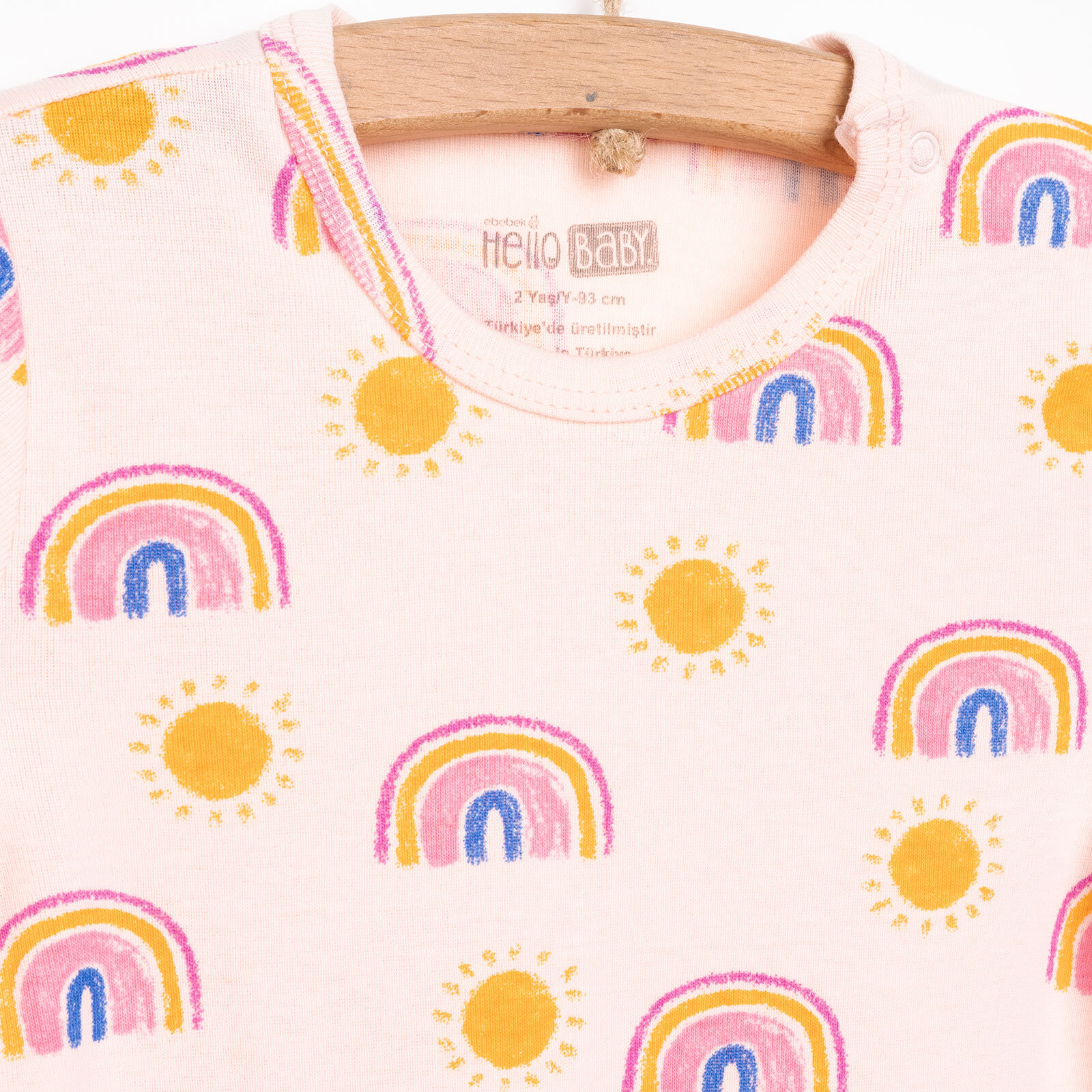 Gökkuşağı Kısa Kol Body