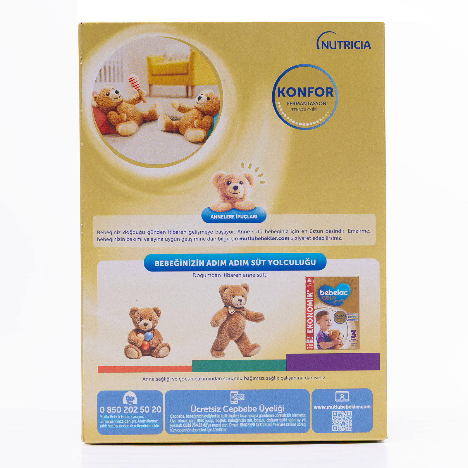 1 Bebek Sütü 800 gr 0-6 Ay