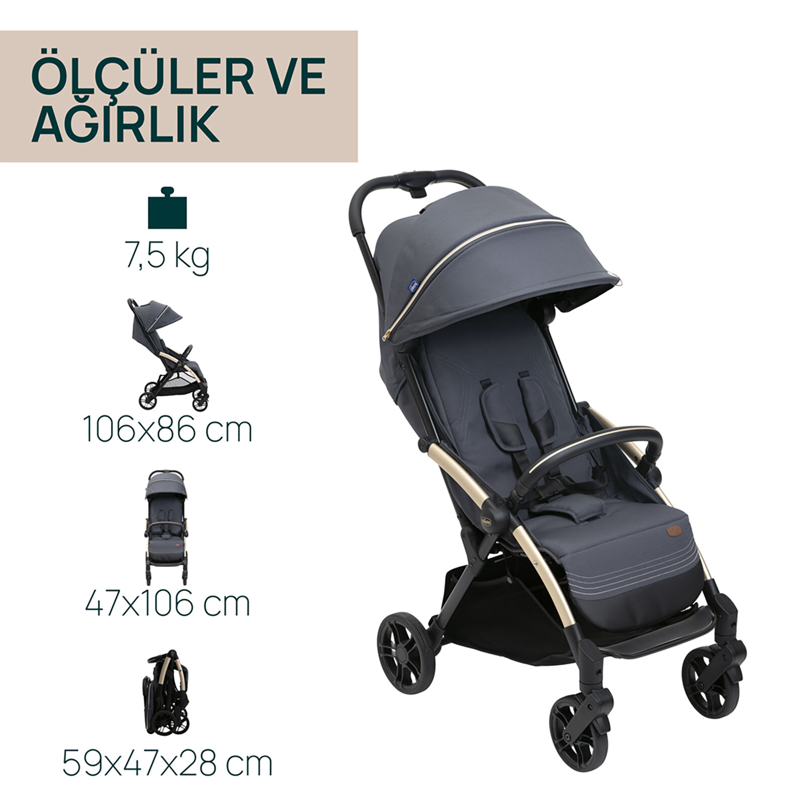 Goody Xplus Bebek Arabası