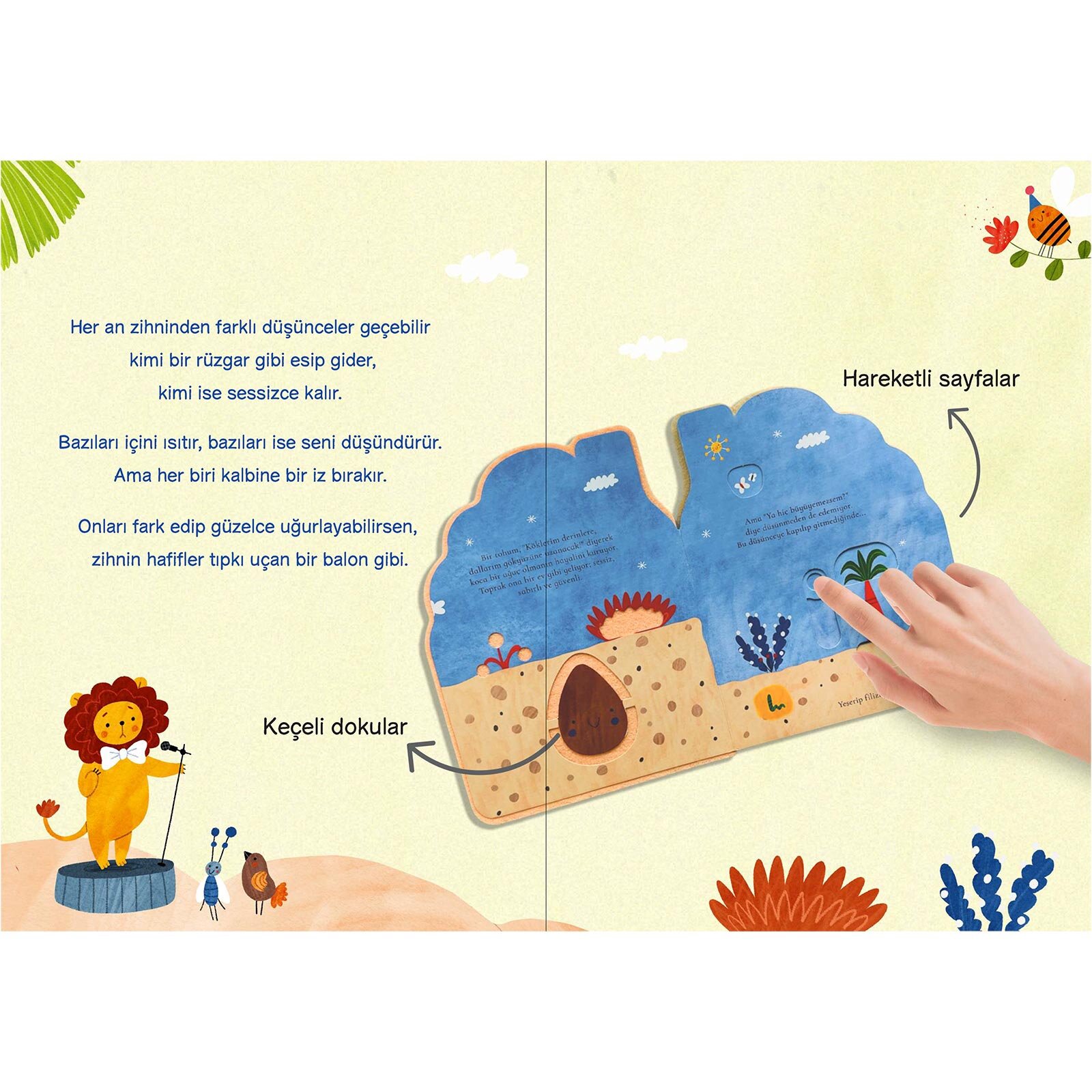 Gördüm Seni Düşüncelerim Keçeli Haraketli Kitap Gördüm Seni Düşüncelerim Keçeli Haraketli Kitap