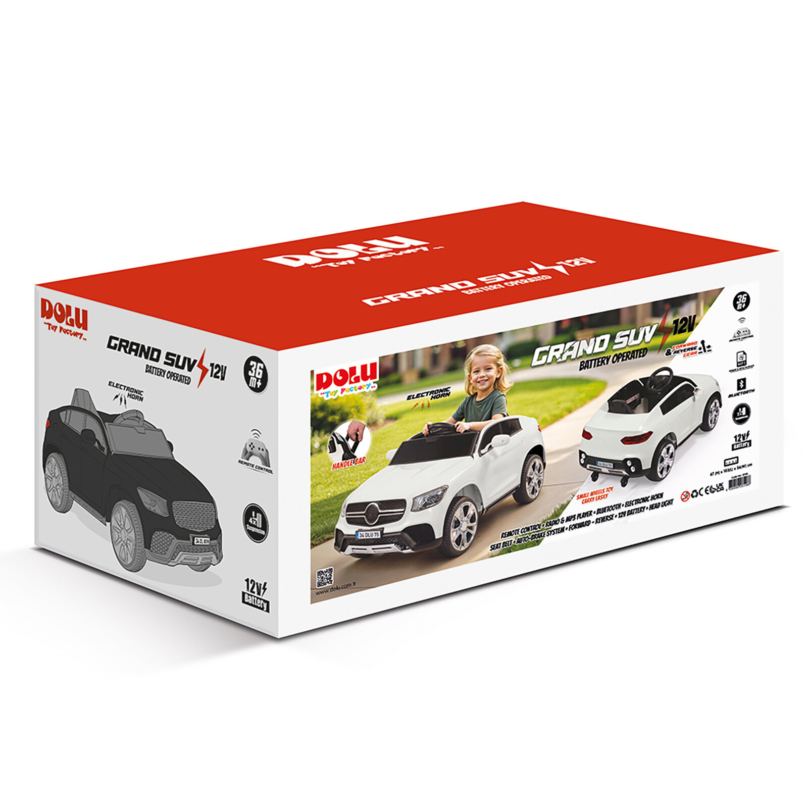 Grand Suv 12 Volt Beyaz