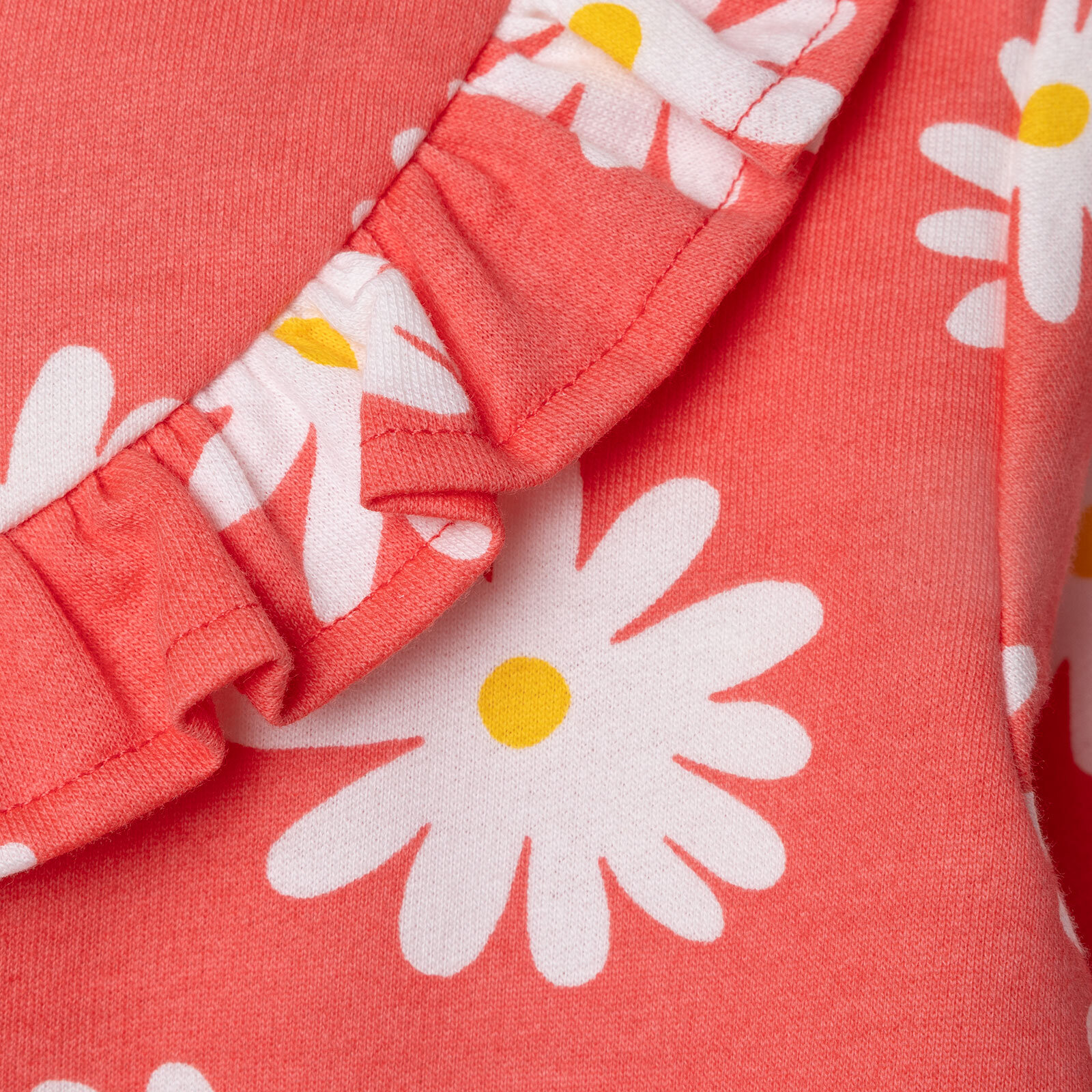 Kız Bebek Eşofman Takımı Bisiklet Yaka Uzun Kol Reçme Paça