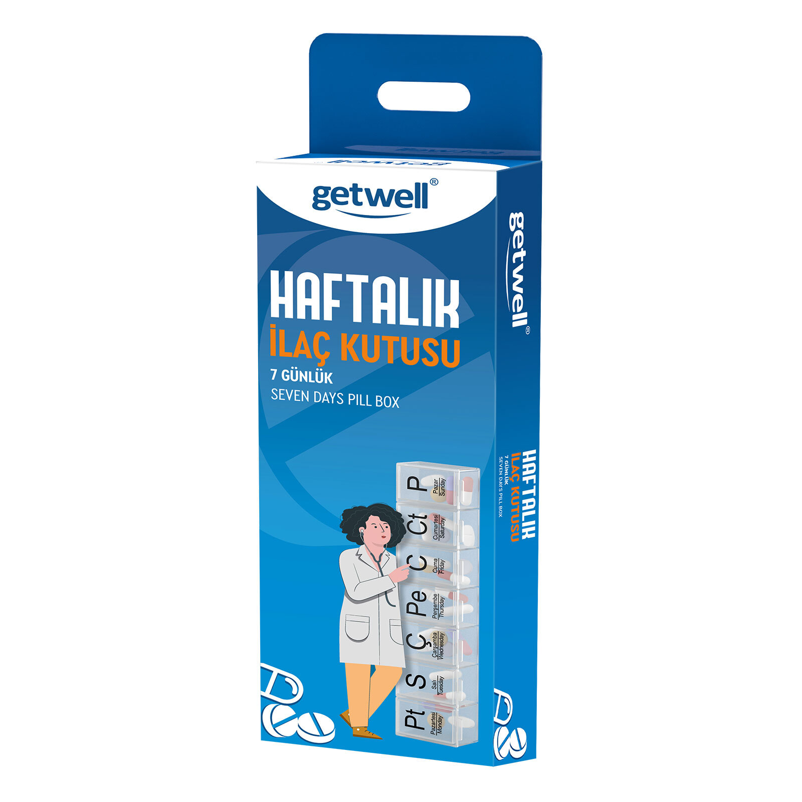 Haftalık İlaç Kutusu Haftalık İlaç Kutusu