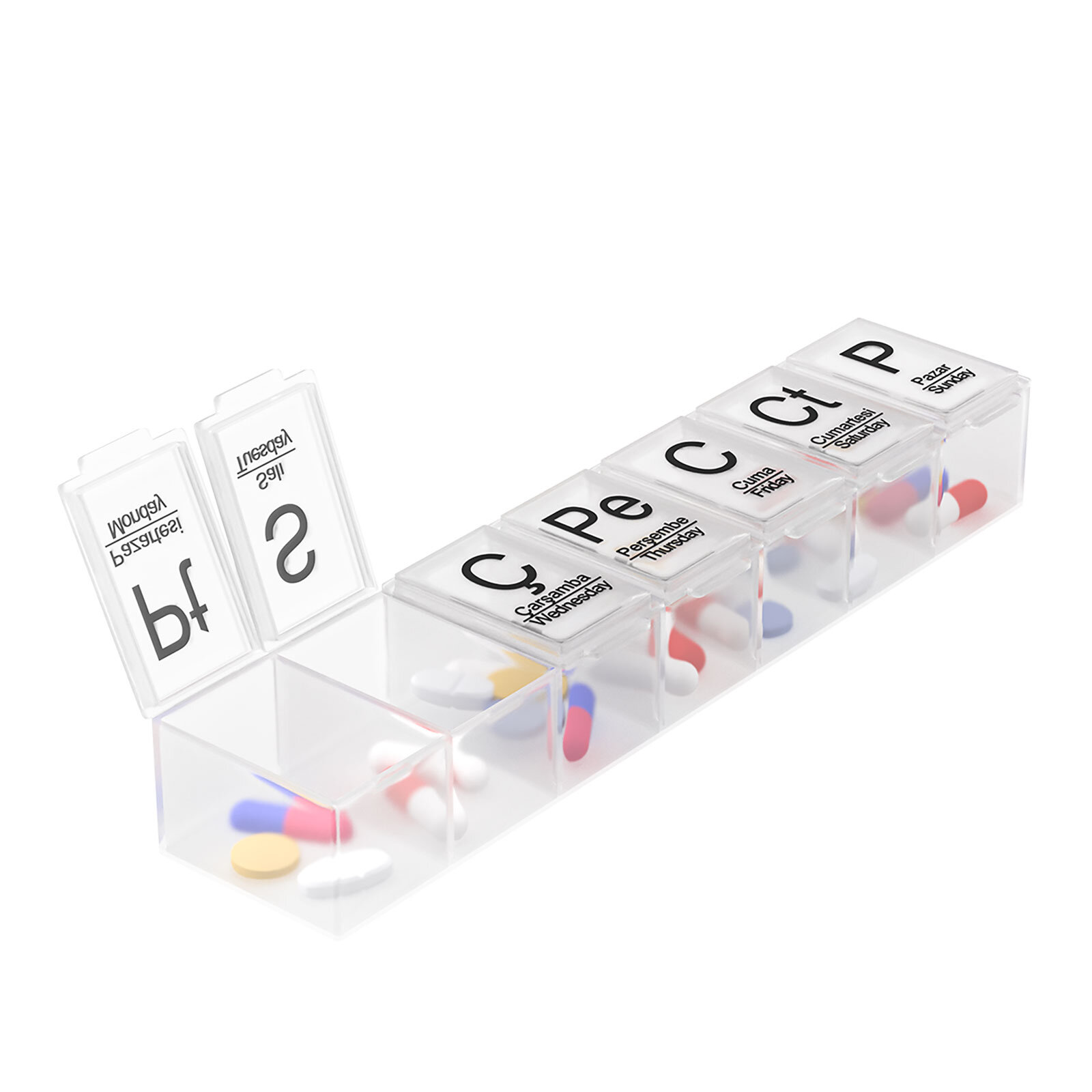 Haftalık İlaç Kutusu Haftalık İlaç Kutusu