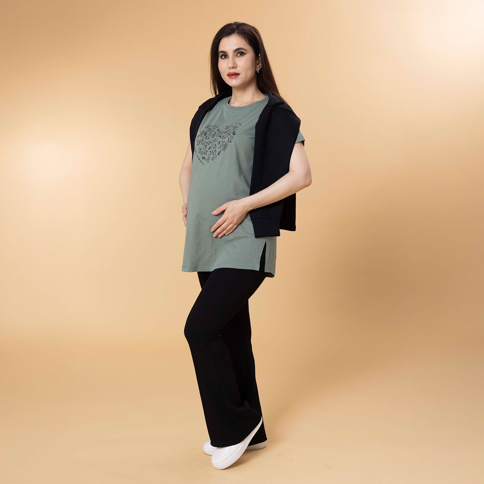 Hamile Kısa Kol Tshirt Hamile Kısa Kol Tshirt