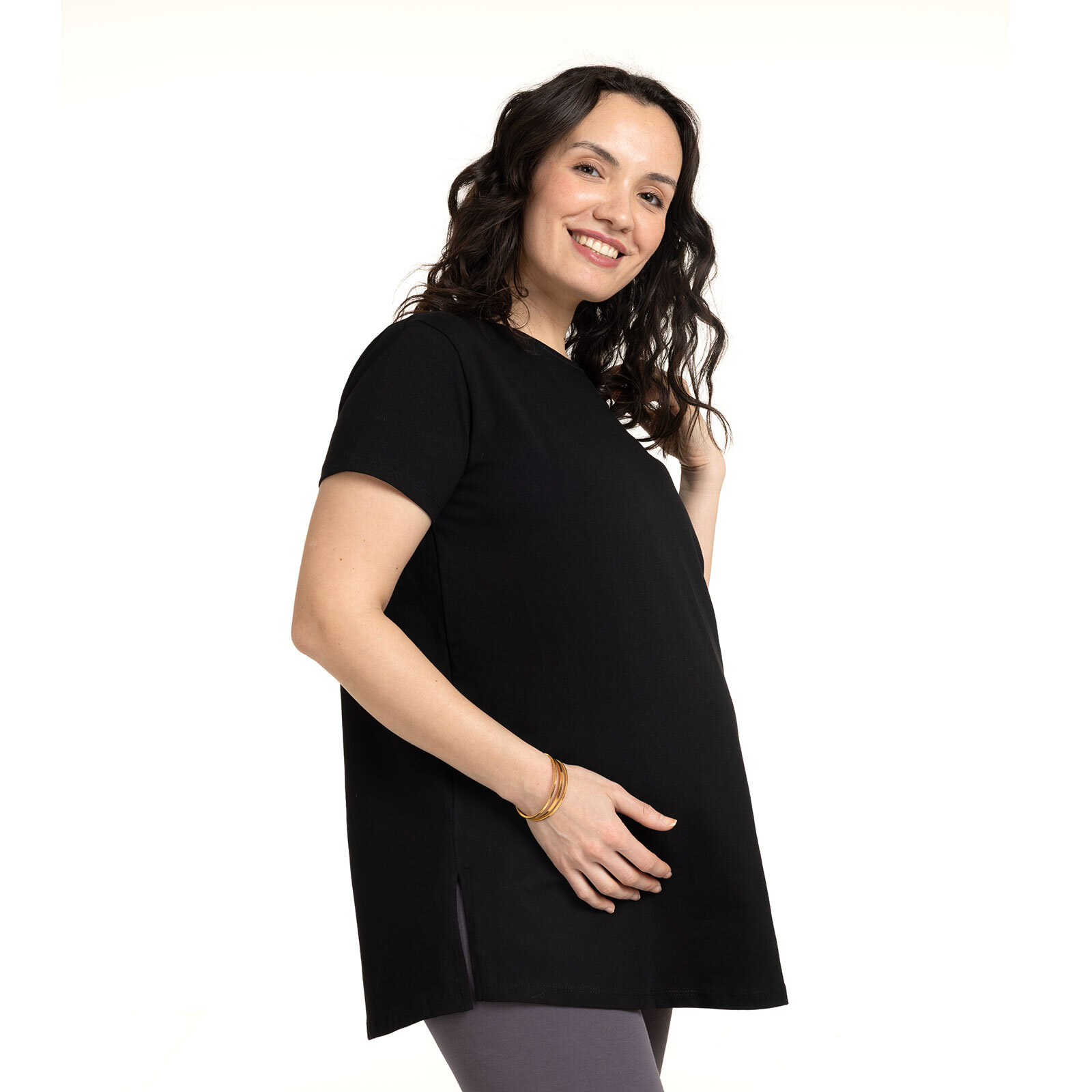 Hamile Kısa Kol Tshirt Hamile Kısa Kol Tshirt