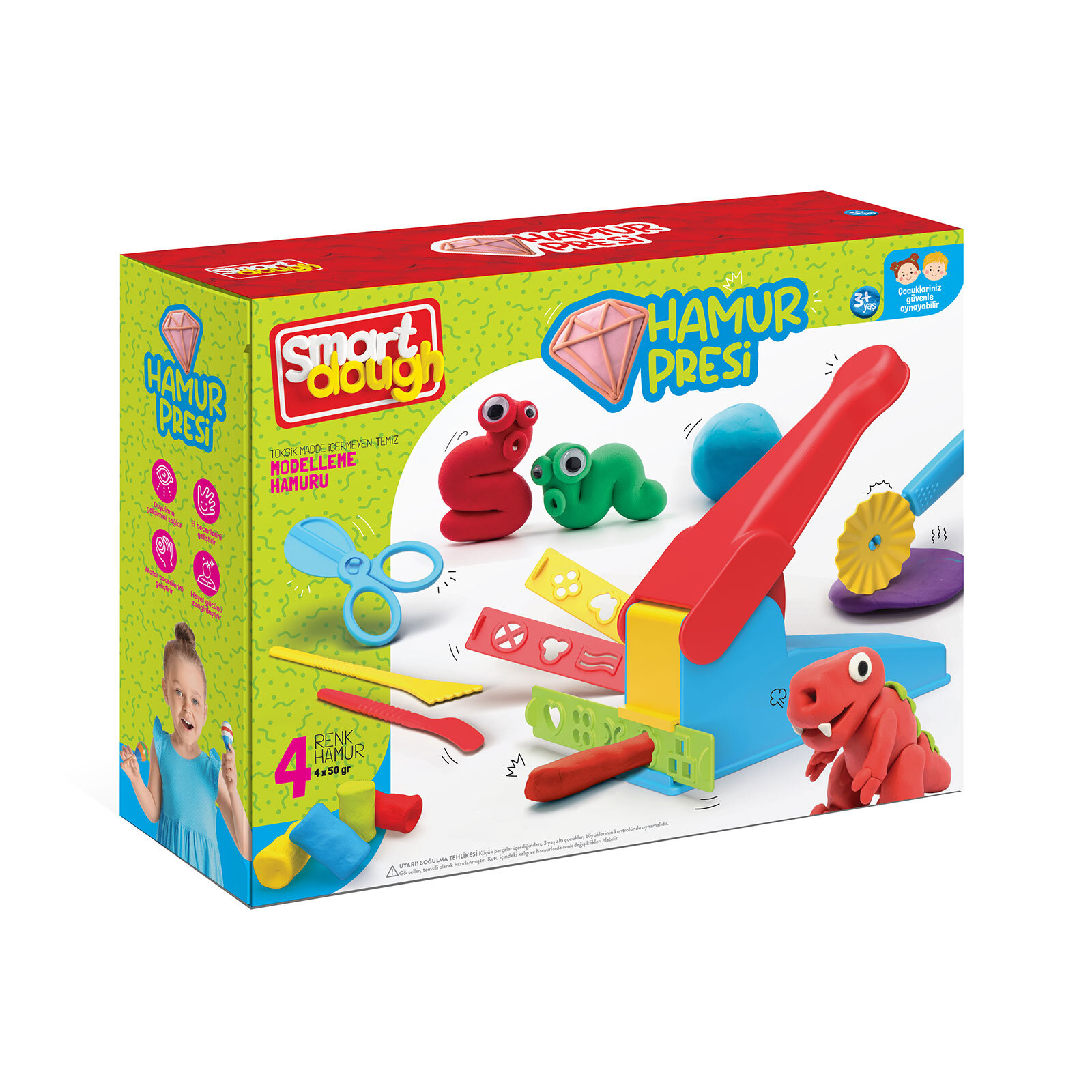 Hamur Presi Seti Hamur Kutusu - 200 Gr Hamur Presi Seti Hamur Kutusu - 200 Gr