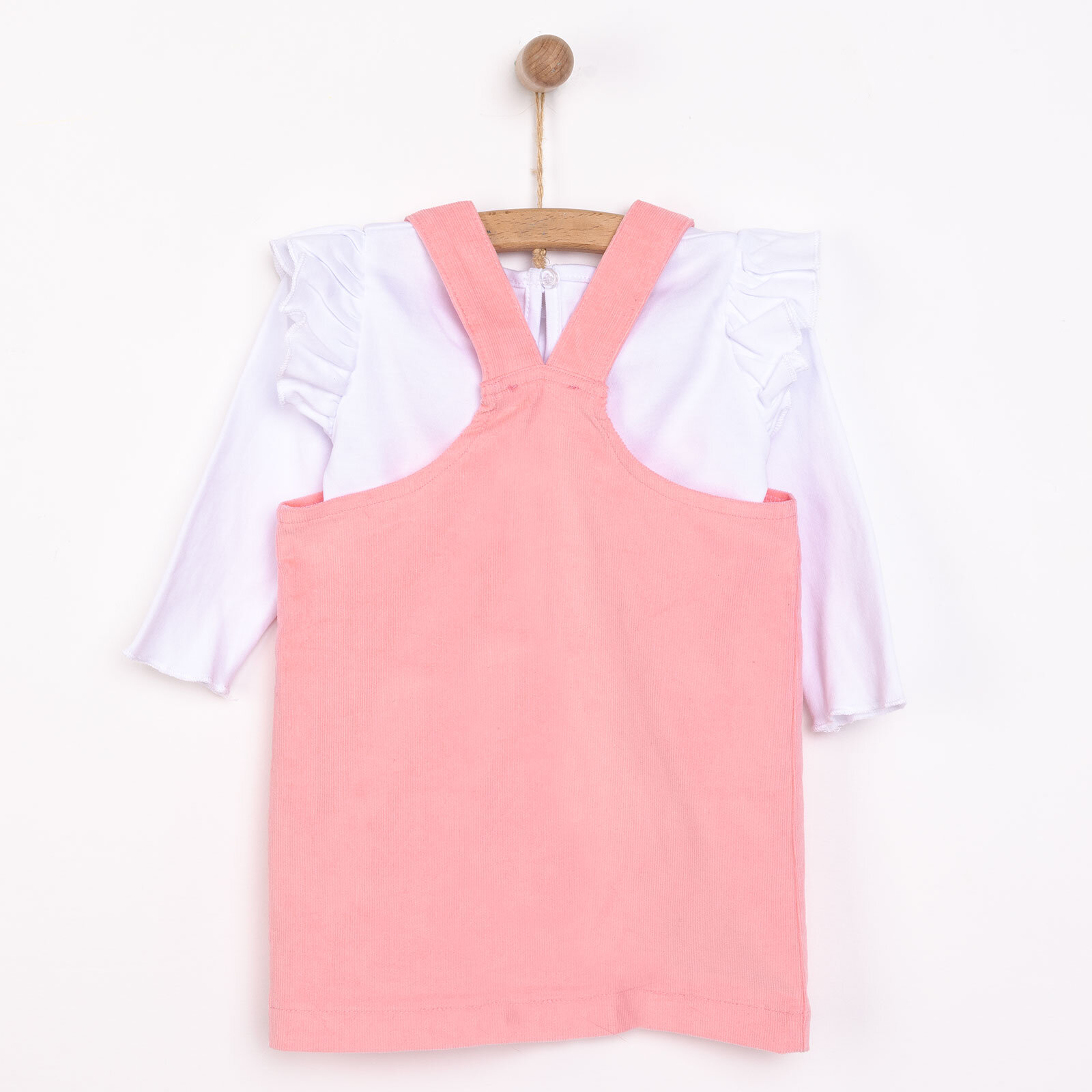 Happy Animals Kız Salopet-Sweatshirt Kız Bebek