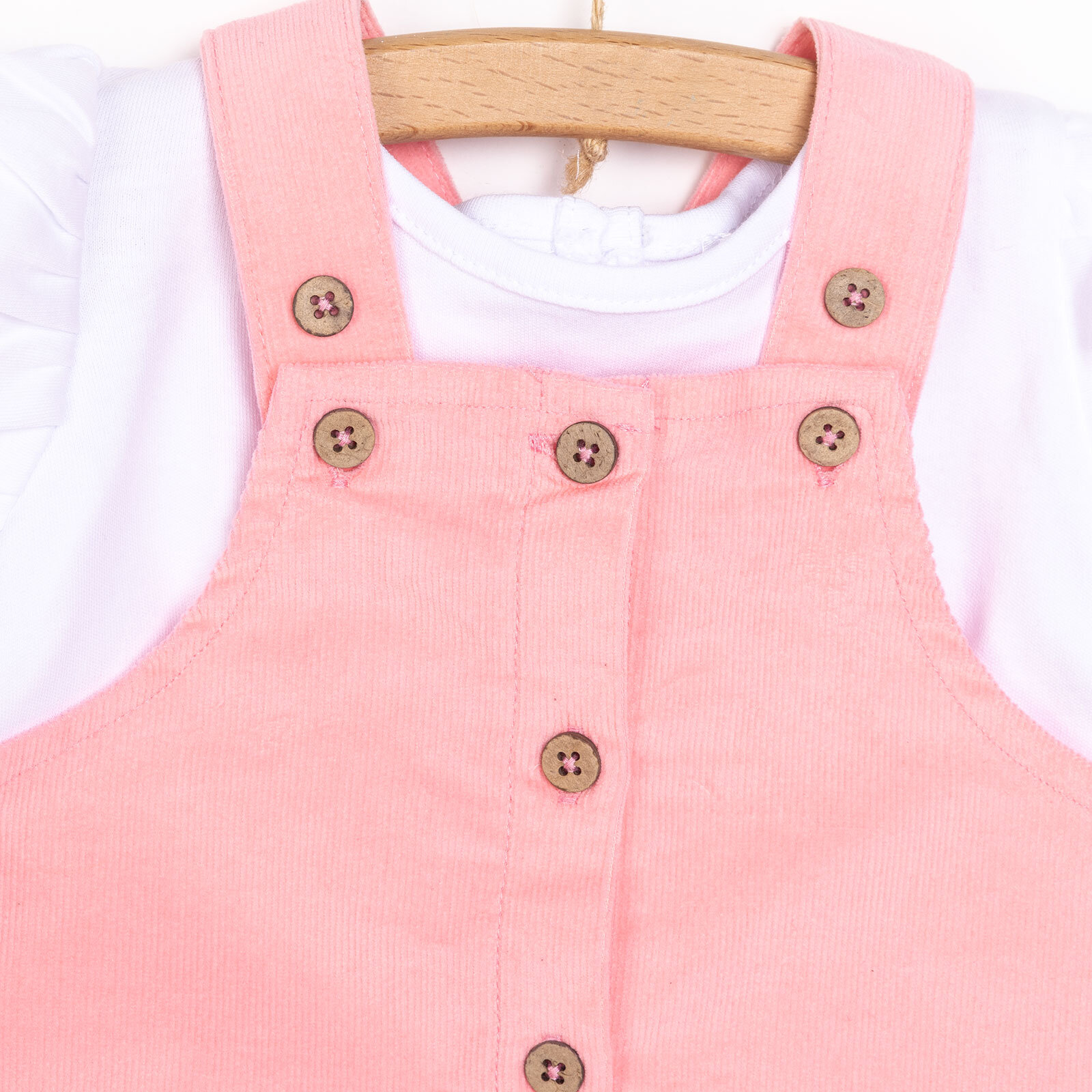 Happy Animals Kız Salopet-Sweatshirt Kız Bebek