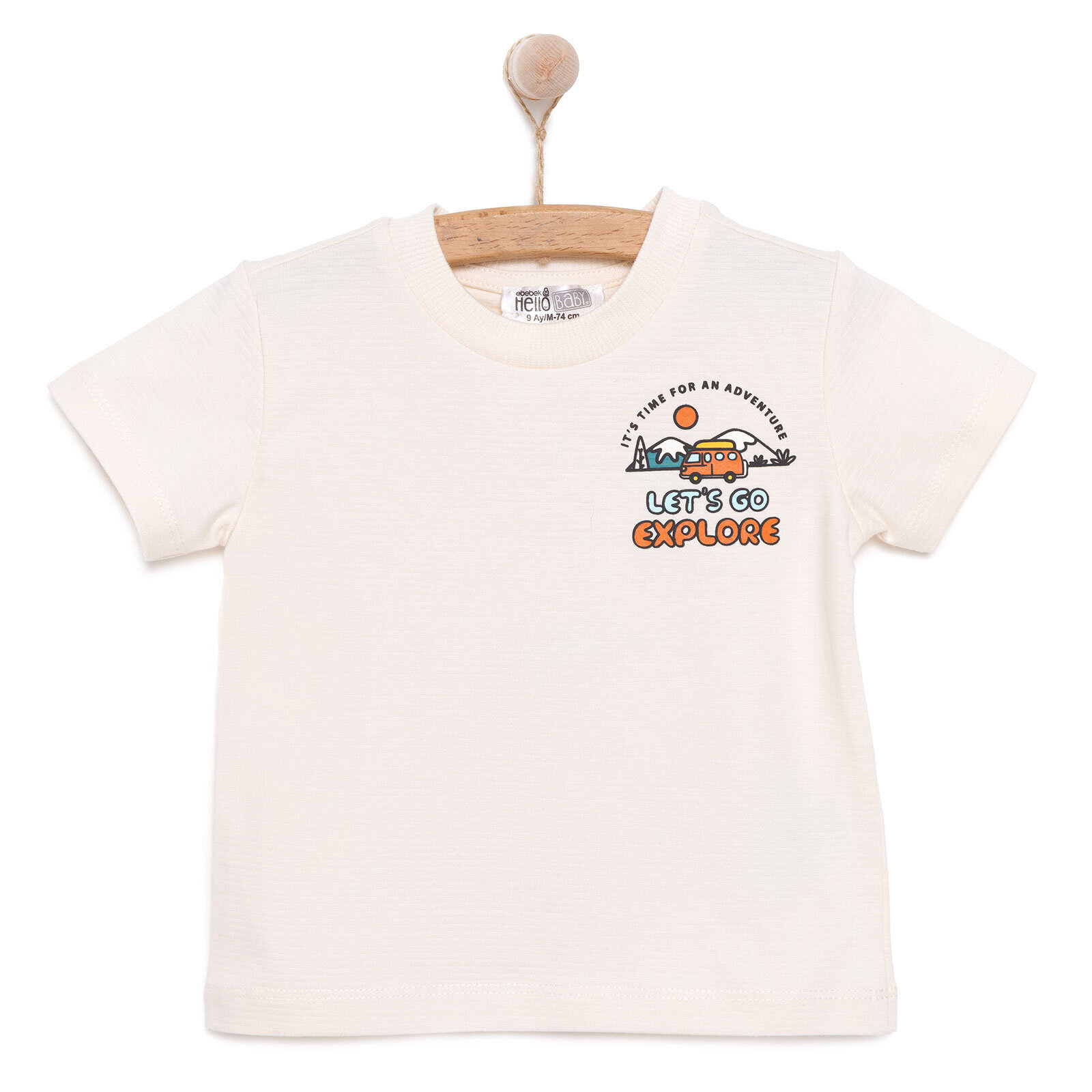 Happy On The Road Erkek Tshirt Erkek Bebek