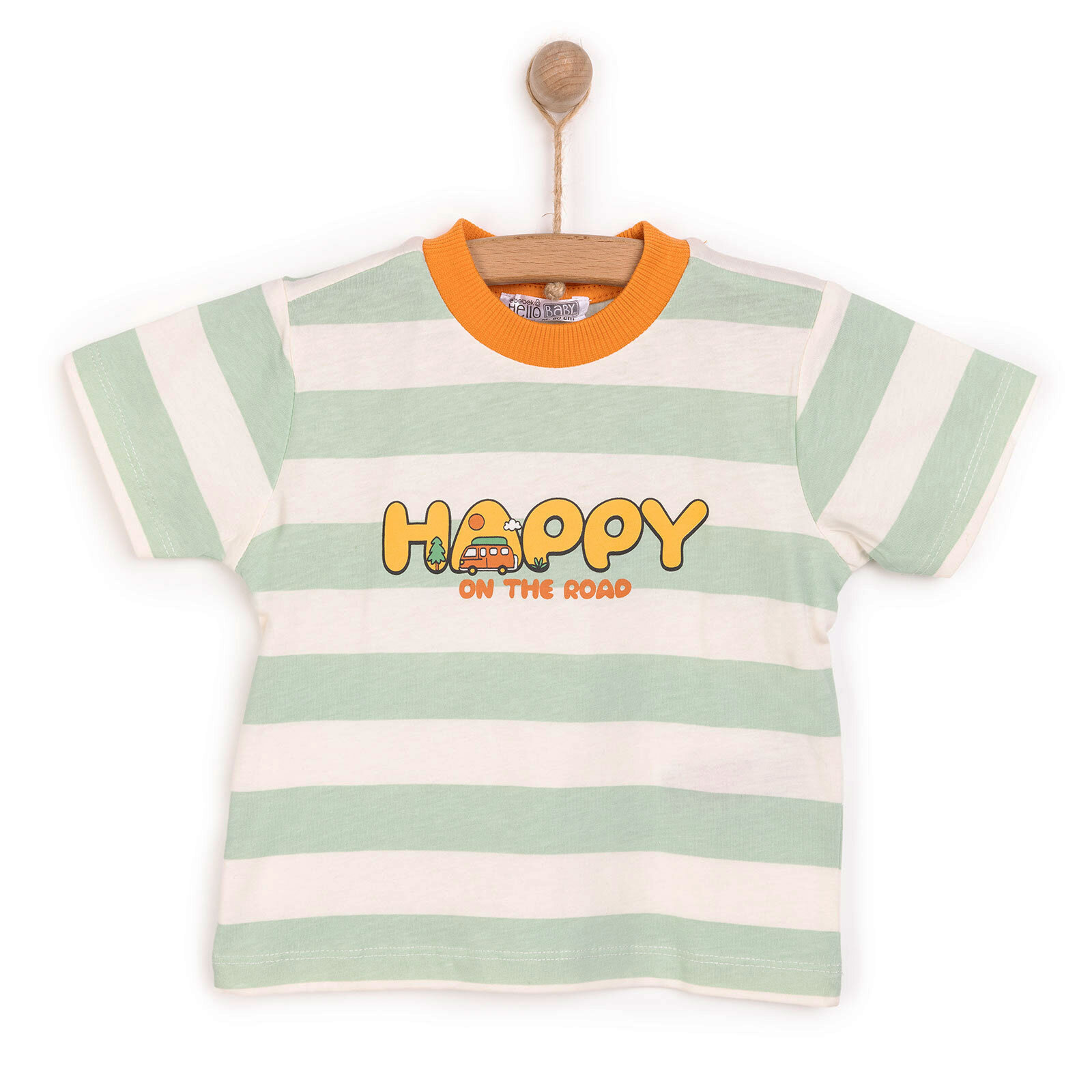 Happy On The Road Erkek Tshirt Erkek Bebek