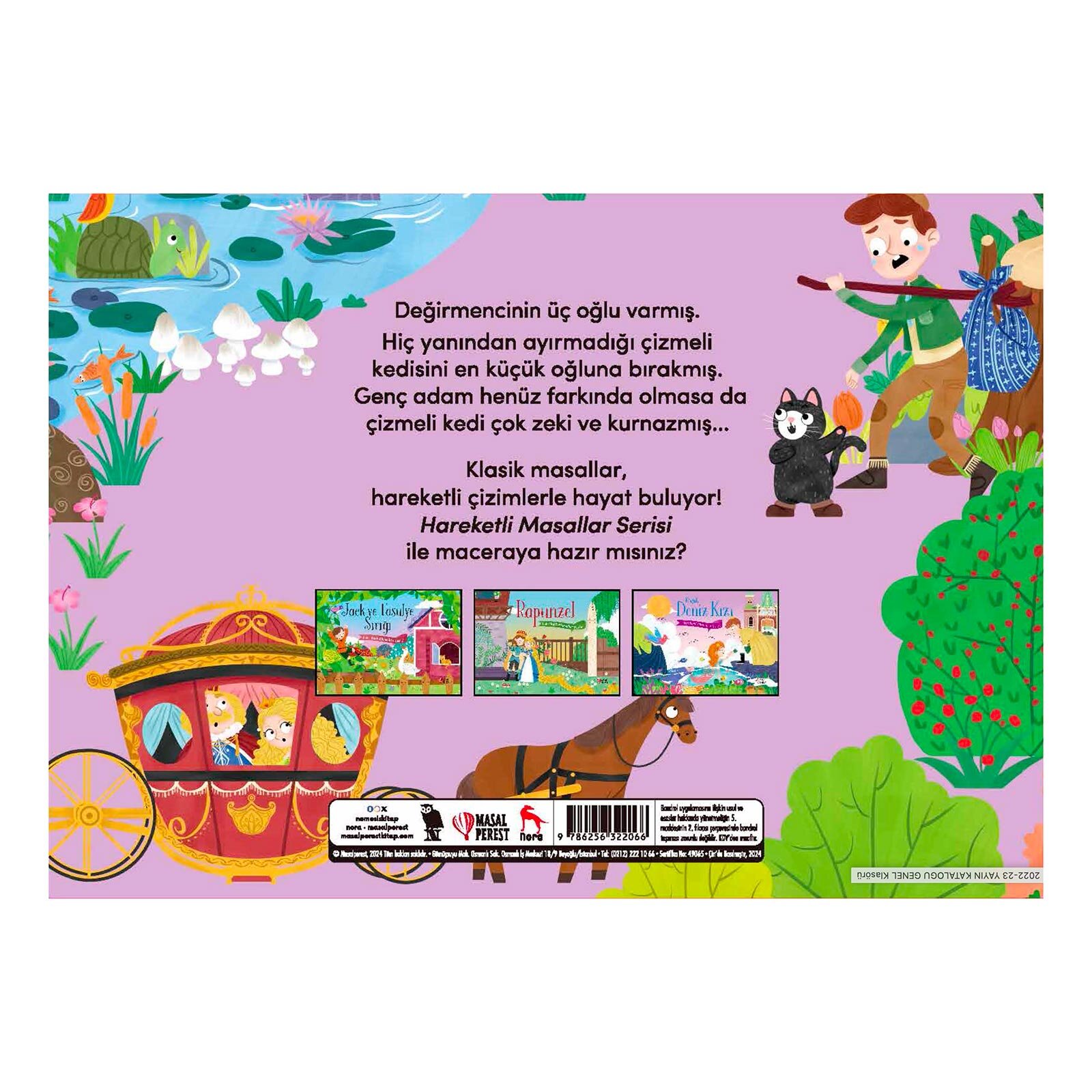 Hareketli Masallar Serisi - Çizmeli Kedi
