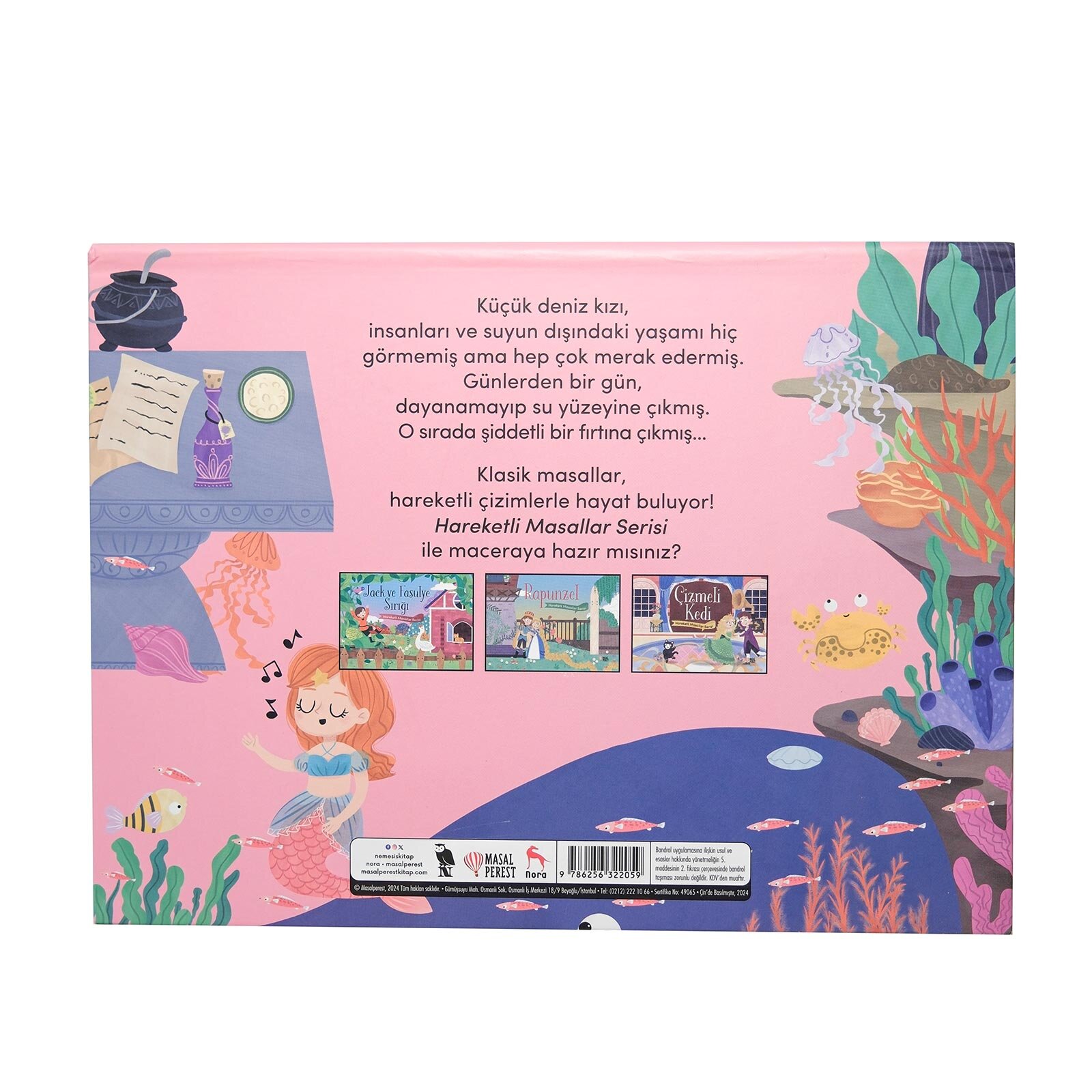 Hareketli Masallar Serisi - Küçük Deniz Kızı