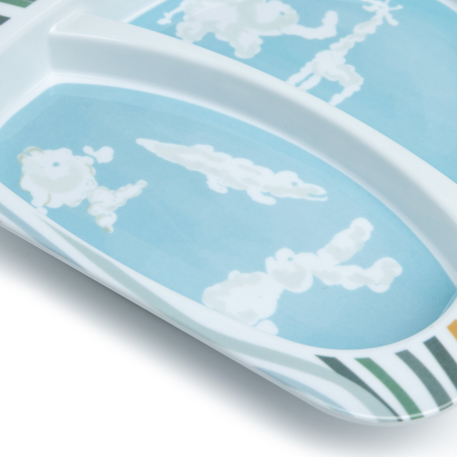 Hayal Et Melamin Kare Mama Tabağı 2 Bölmeli Hayal Et Melamin Kare Mama Tabağı 2 Bölmeli