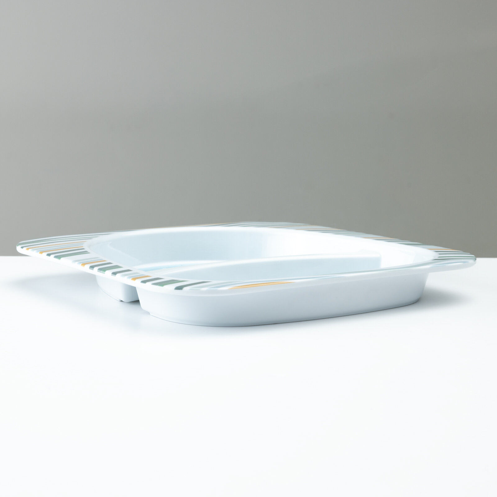 Hayal Et Melamin Kare Mama Tabağı 2 Bölmeli Hayal Et Melamin Kare Mama Tabağı 2 Bölmeli