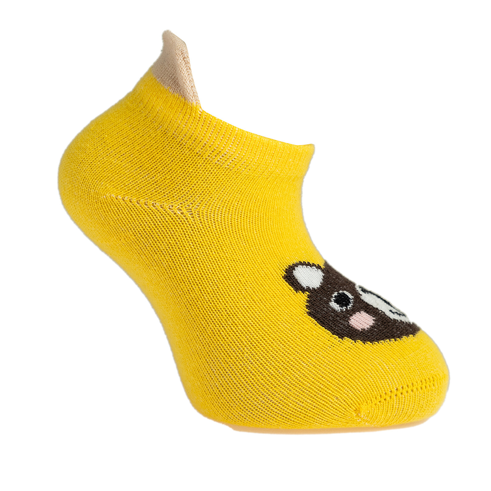 Hayvan Desenli 3'lü Bilek Çorap Erkek Bebek