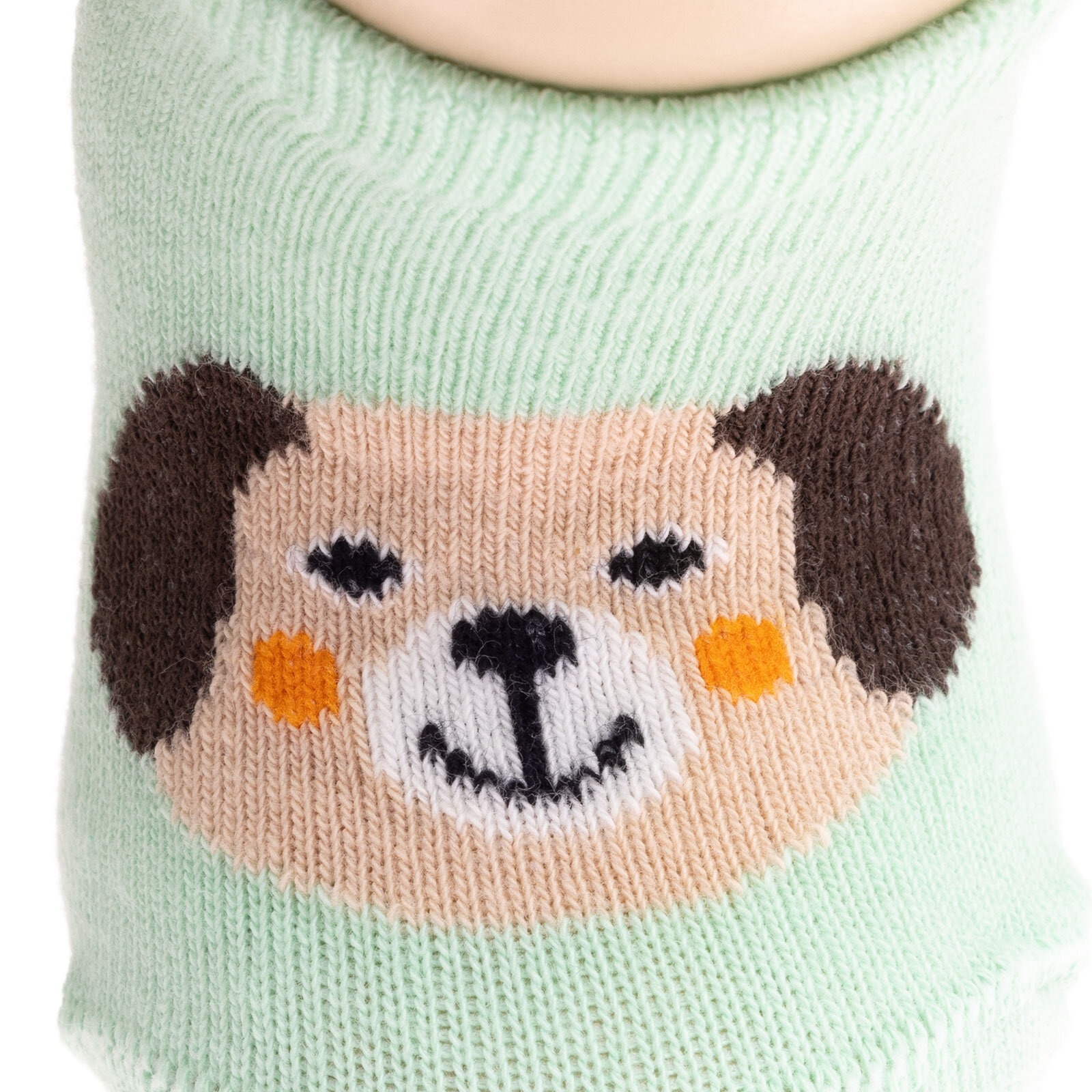 Hayvan Desenli 3'lü Bilek Çorap Kız Bebek