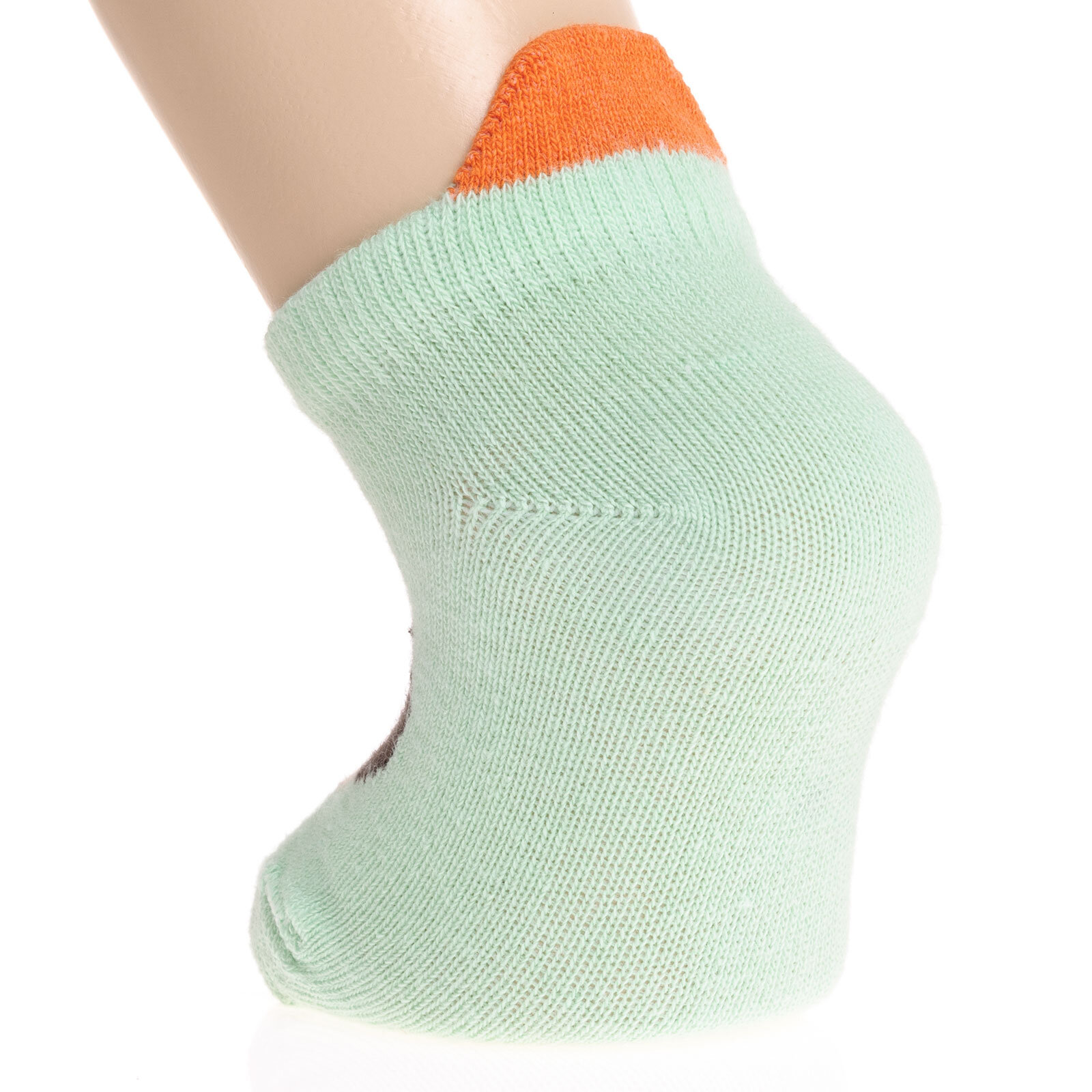 Hayvan Desenli 3'lü Bilek Çorap Kız Bebek