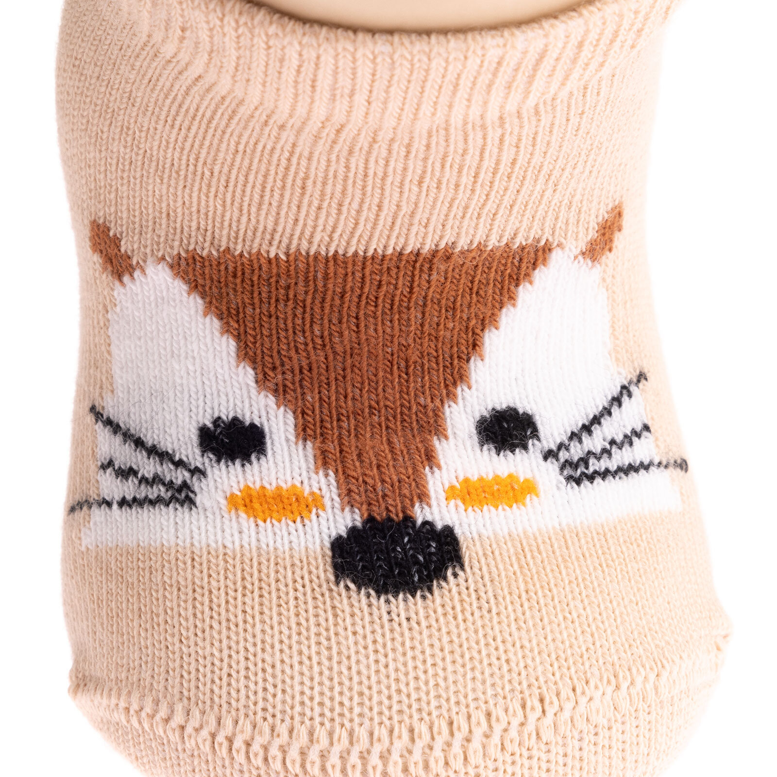 Hayvan Desenli 3'lü Bilek Çorap Kız Bebek