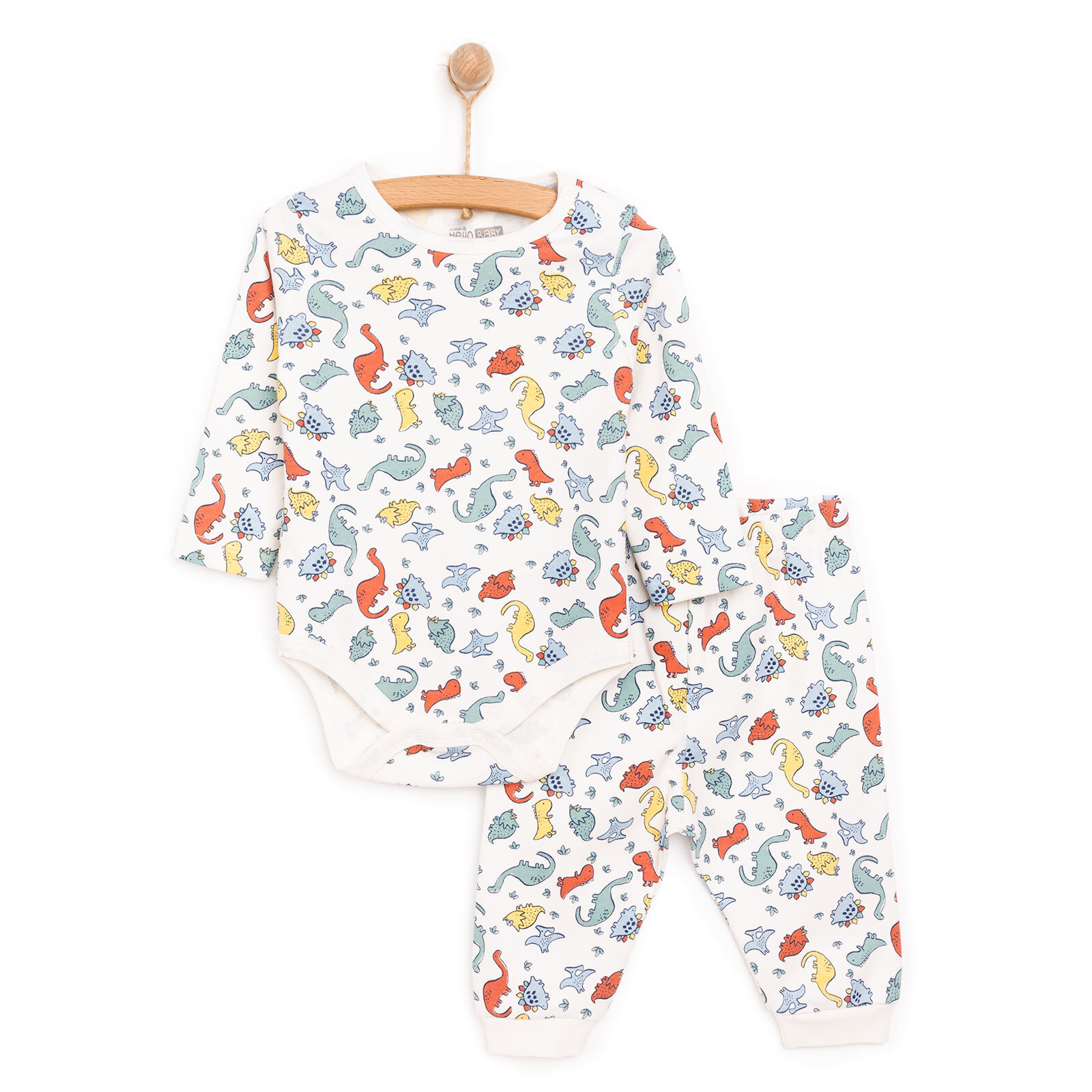 Hayvanlar  Baskılı Yenidoğan Erkek Body-Patiksiz Alt Erkek Bebek