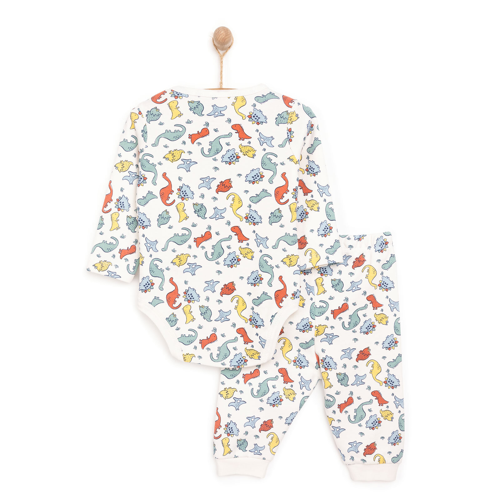 Hayvanlar  Baskılı Yenidoğan Erkek Body-Patiksiz Alt Erkek Bebek