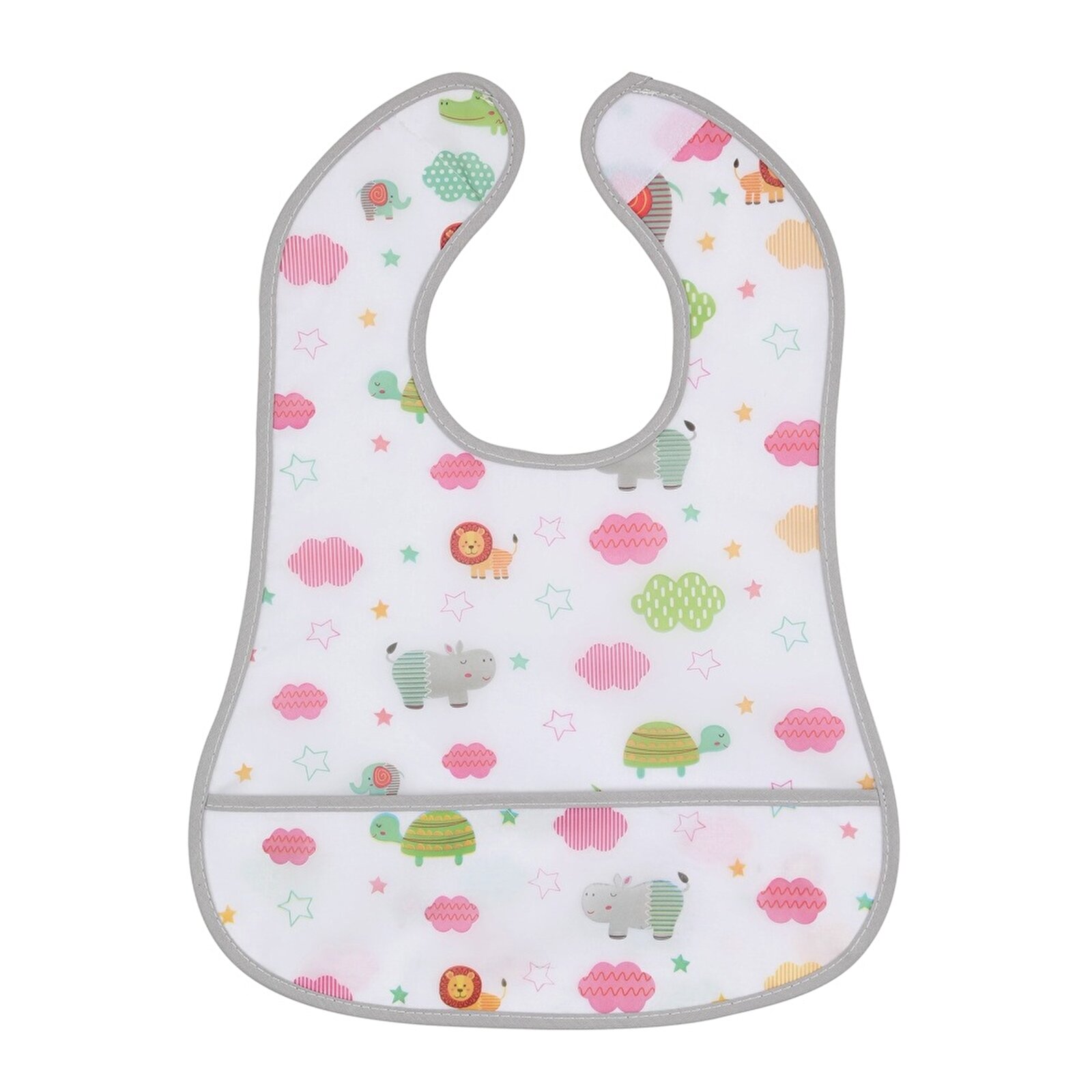 (IH) baby me Hazneli Pelikan Önlük Beyaz (IH) baby me Hazneli Pelikan Önlük Beyaz