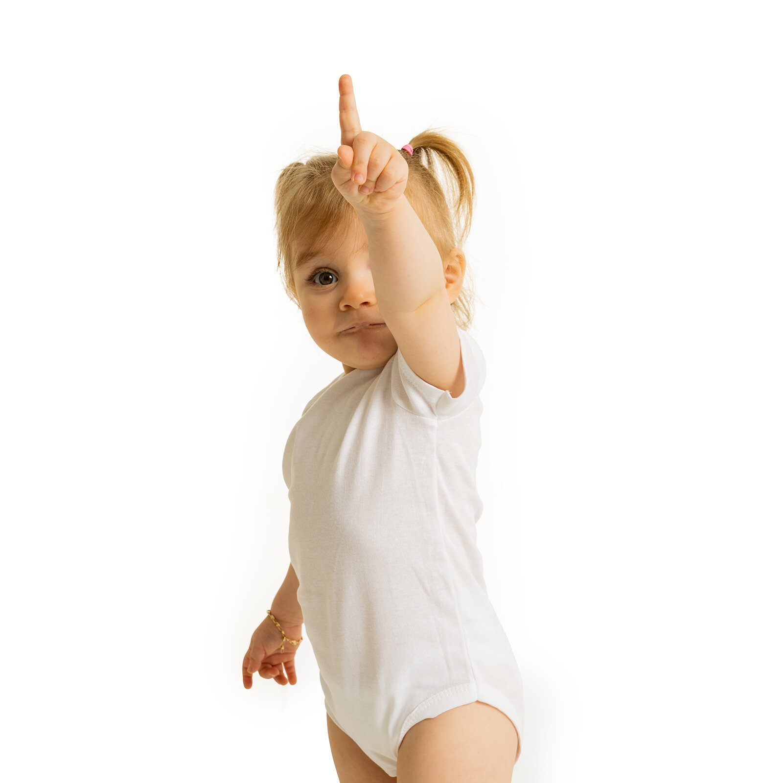 Beyaz Kısa Kol Body