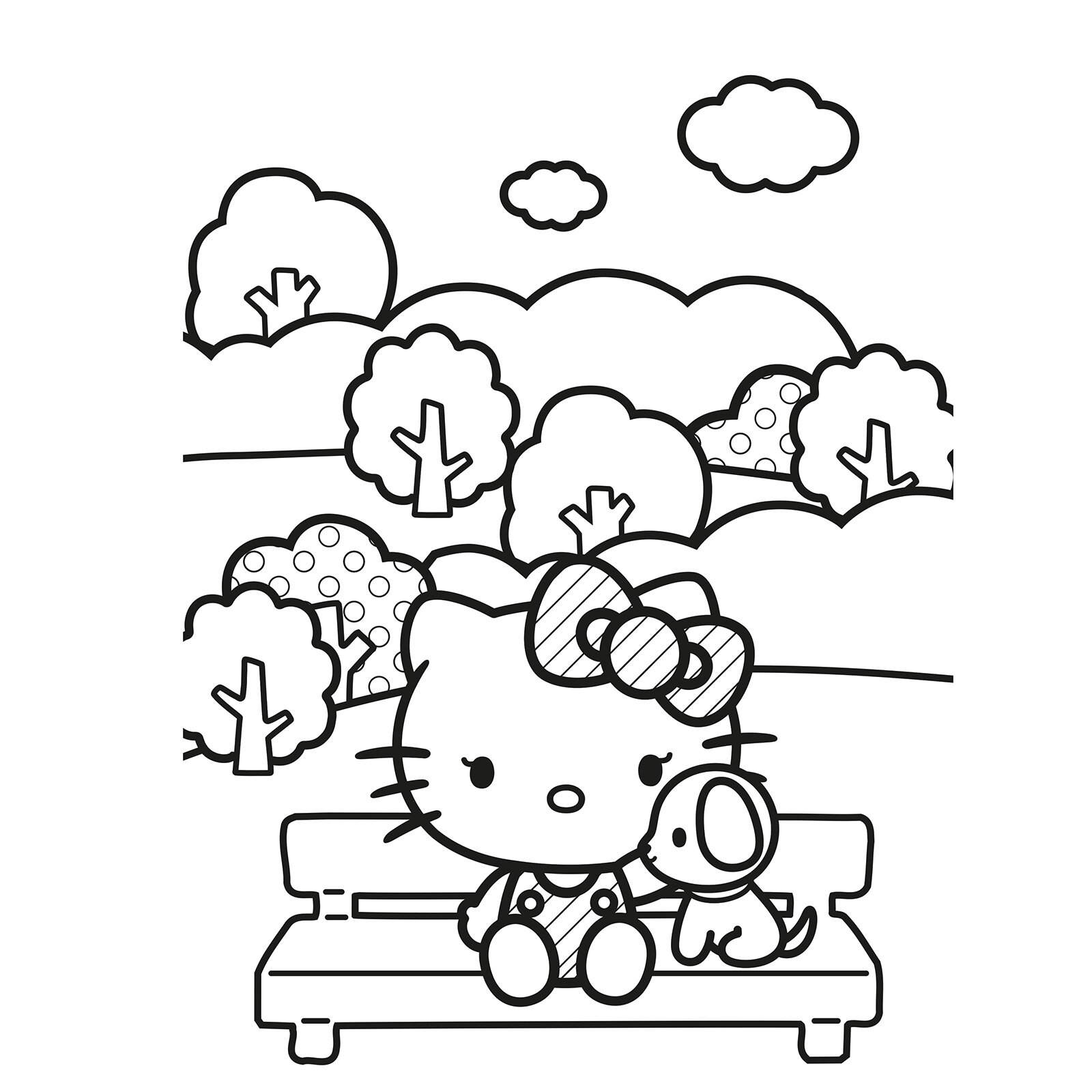 Hello Kitty Parla Çıkartmalı Boyama Kitabı Hello Kitty Parla Çıkartmalı Boyama Kitabı