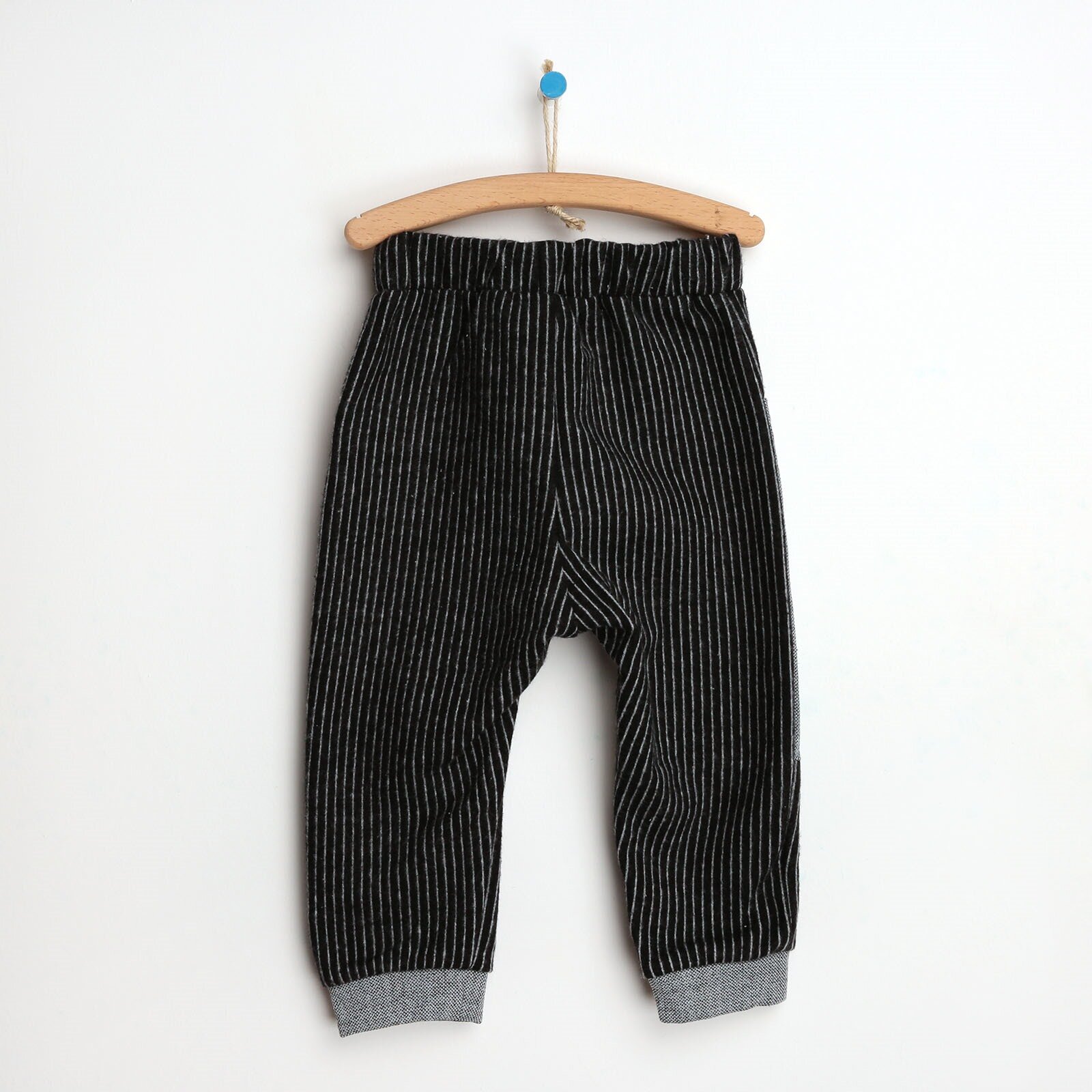 Basic Bebek Pamuklu Pantolon - Tekli