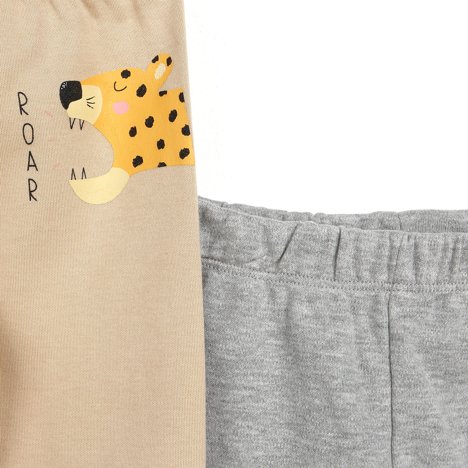 Basic Erkek Bebek 2li Çoraplı Pijama Pantolon