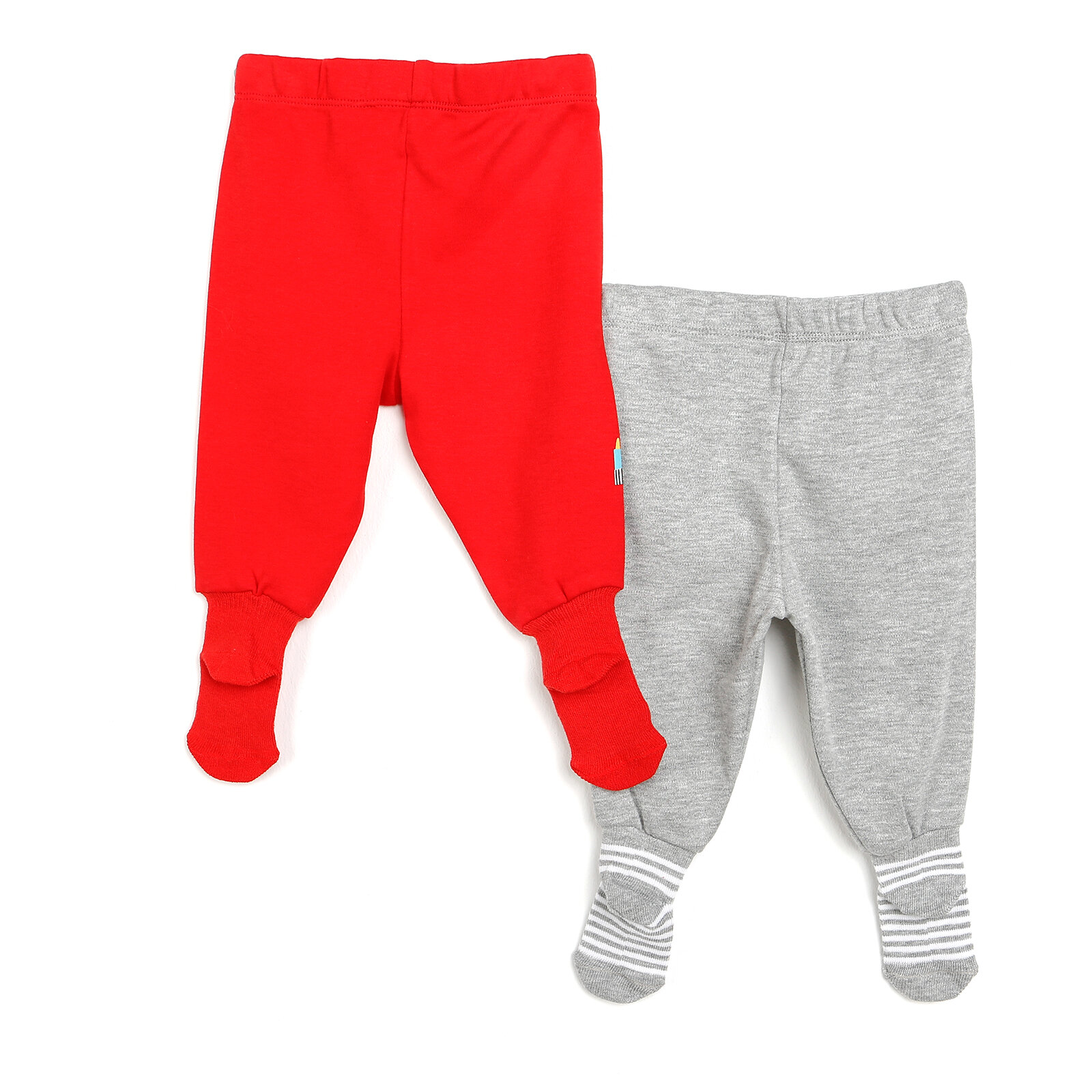 Basic Erkek Bebek 2li Çoraplı Pijama Pantolon