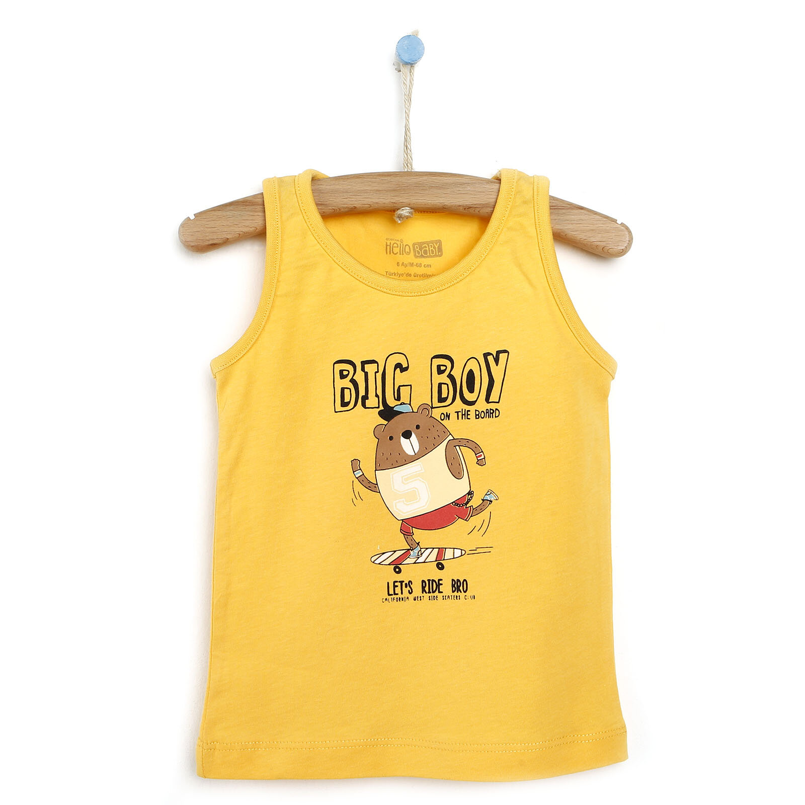 Basic Erkek Bebek Atlet Tshirt
