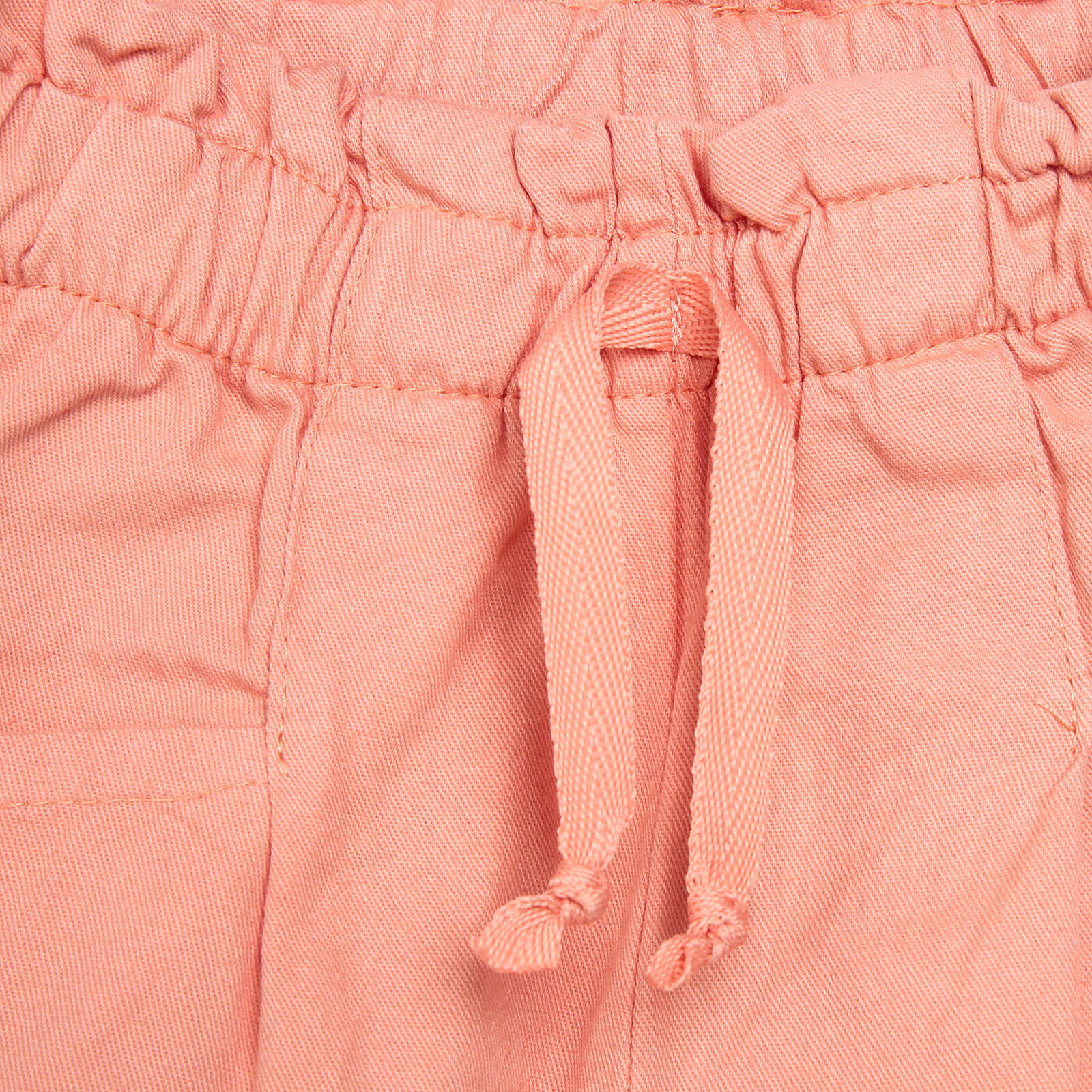 Basic Kız Bebek Lastikli Dokuma Pantolon