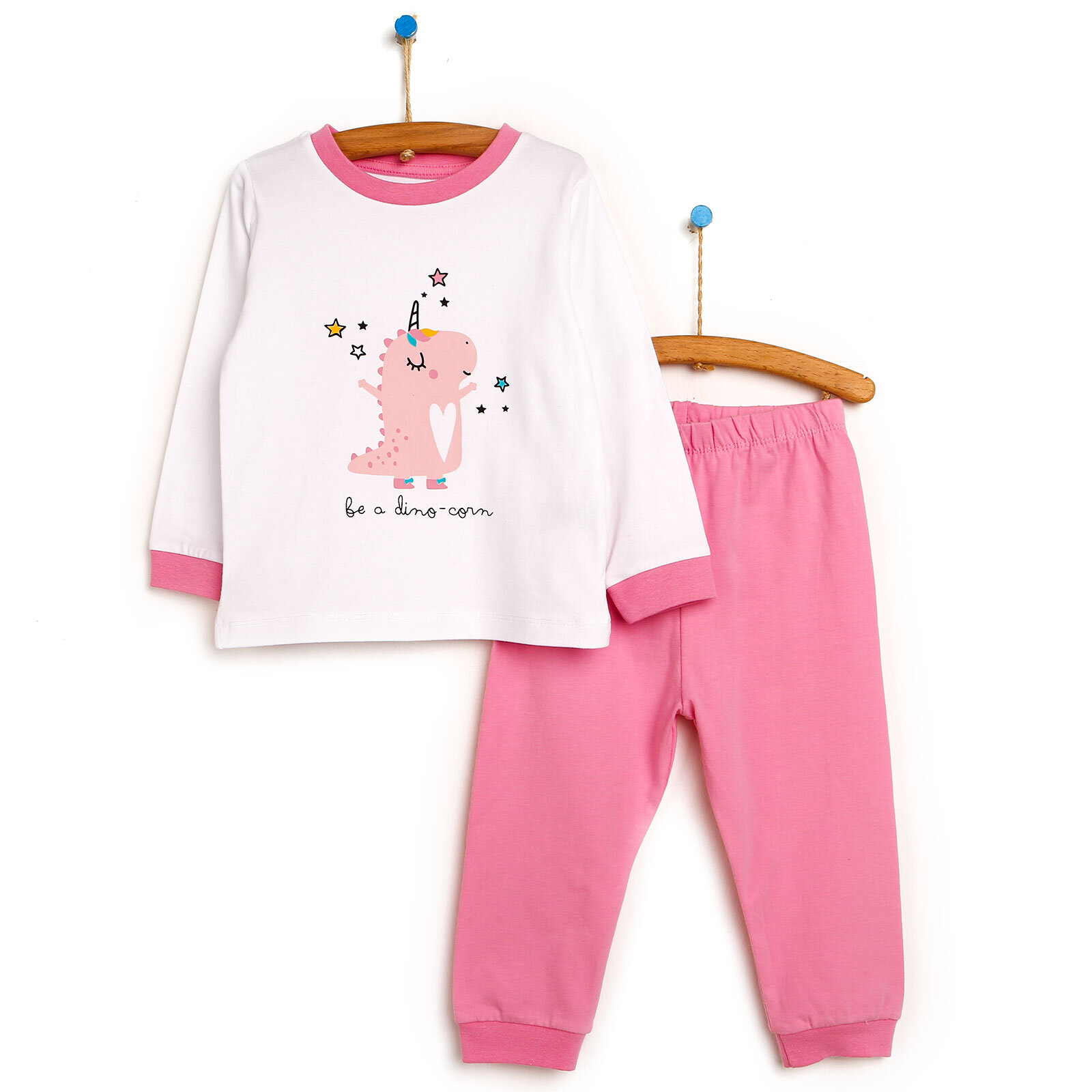 Basic Kız Bebek Pijama Takımı