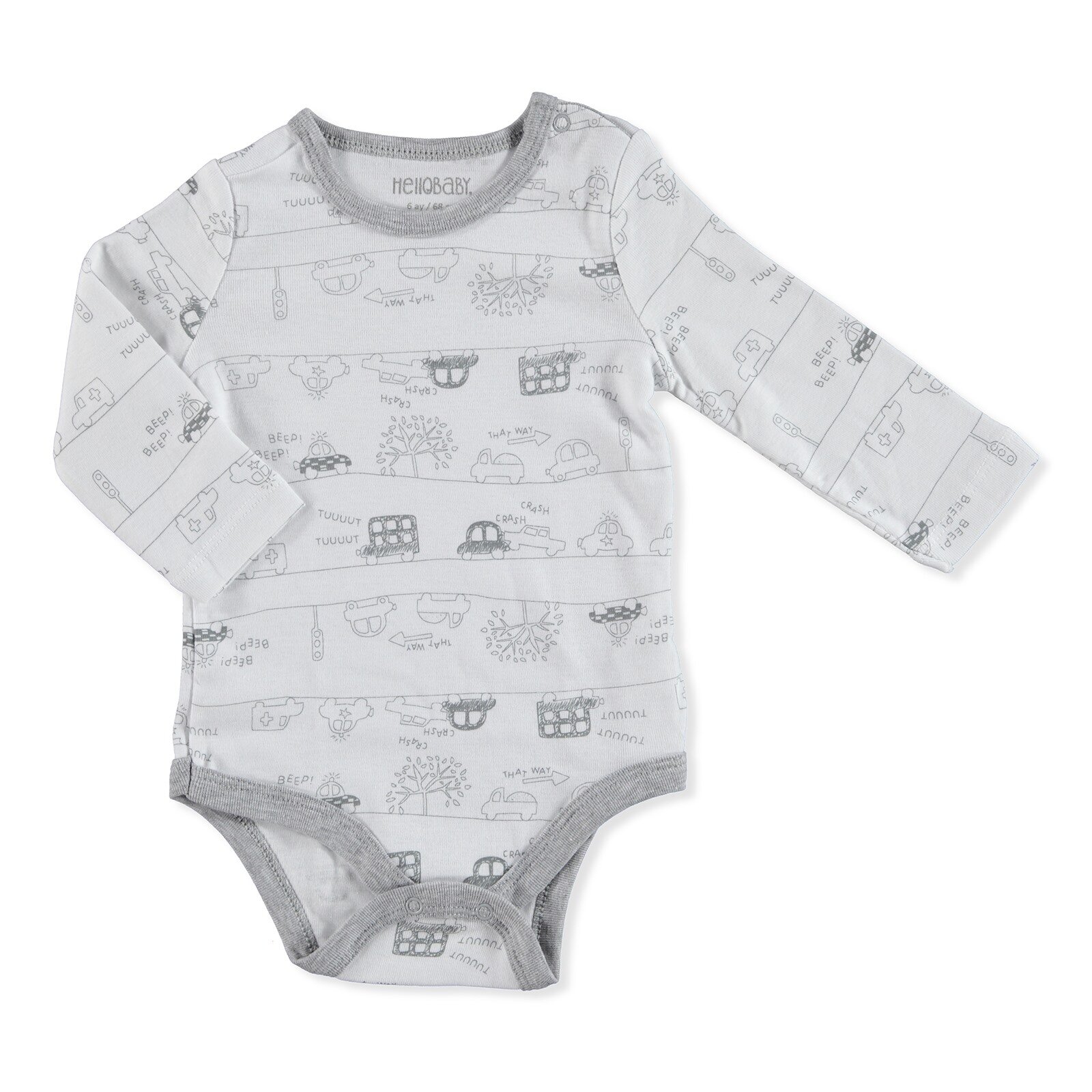 Bebek Baskılı Uzun Kol Body Bebek Baskılı Uzun Kol Body