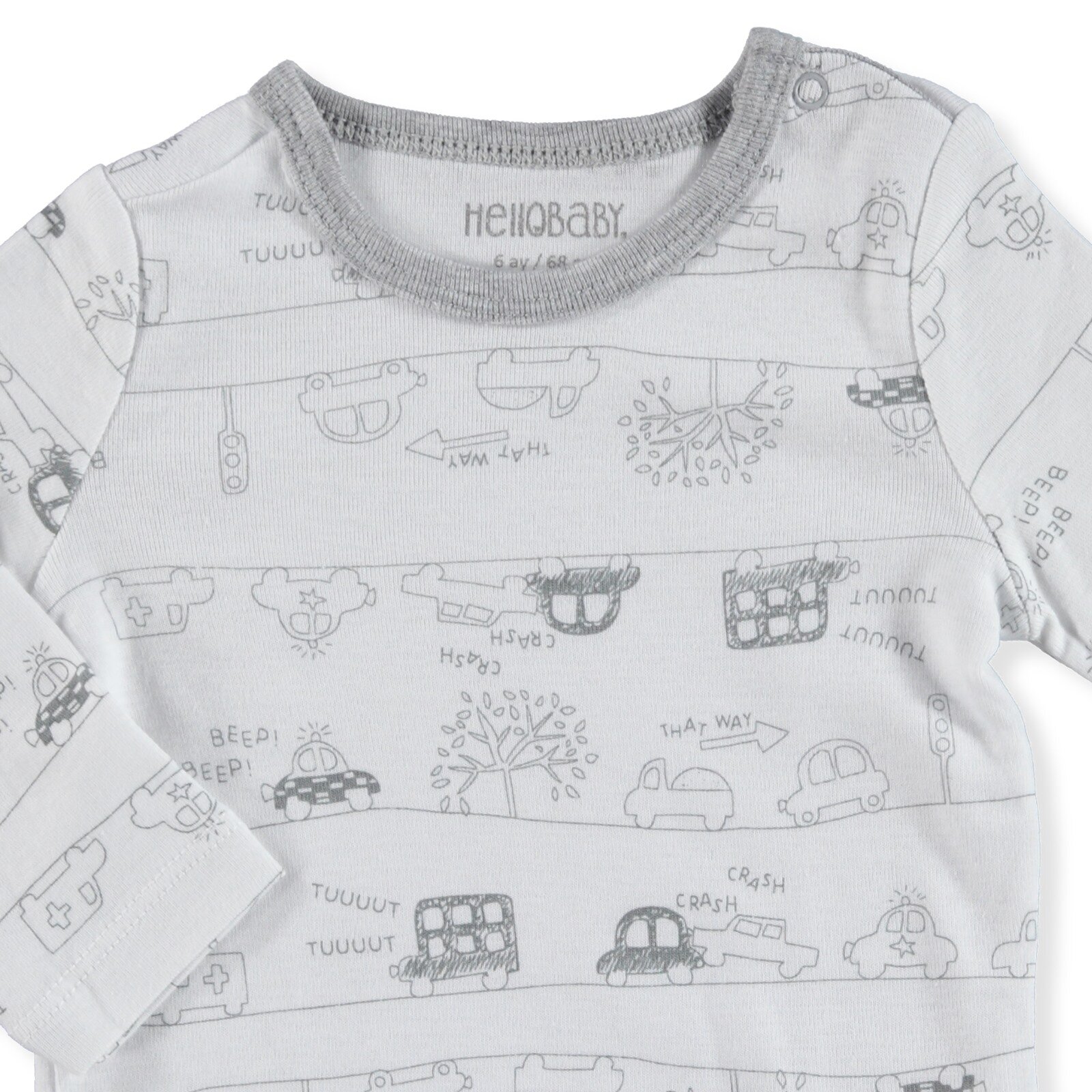 Bebek Baskılı Uzun Kol Body Bebek Baskılı Uzun Kol Body