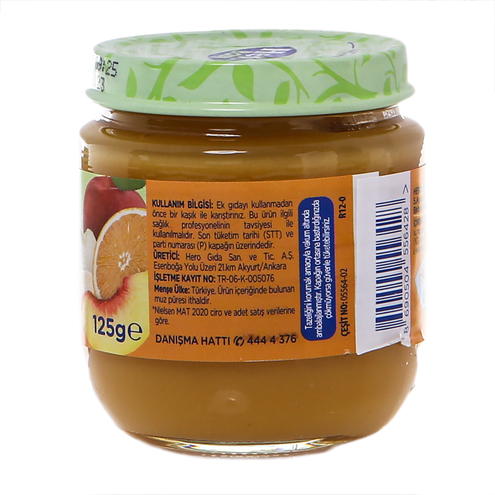 Karışık Meyveli Kavanoz Mama 125 gr Karışık Meyveli Kavanoz Mama 125 gr