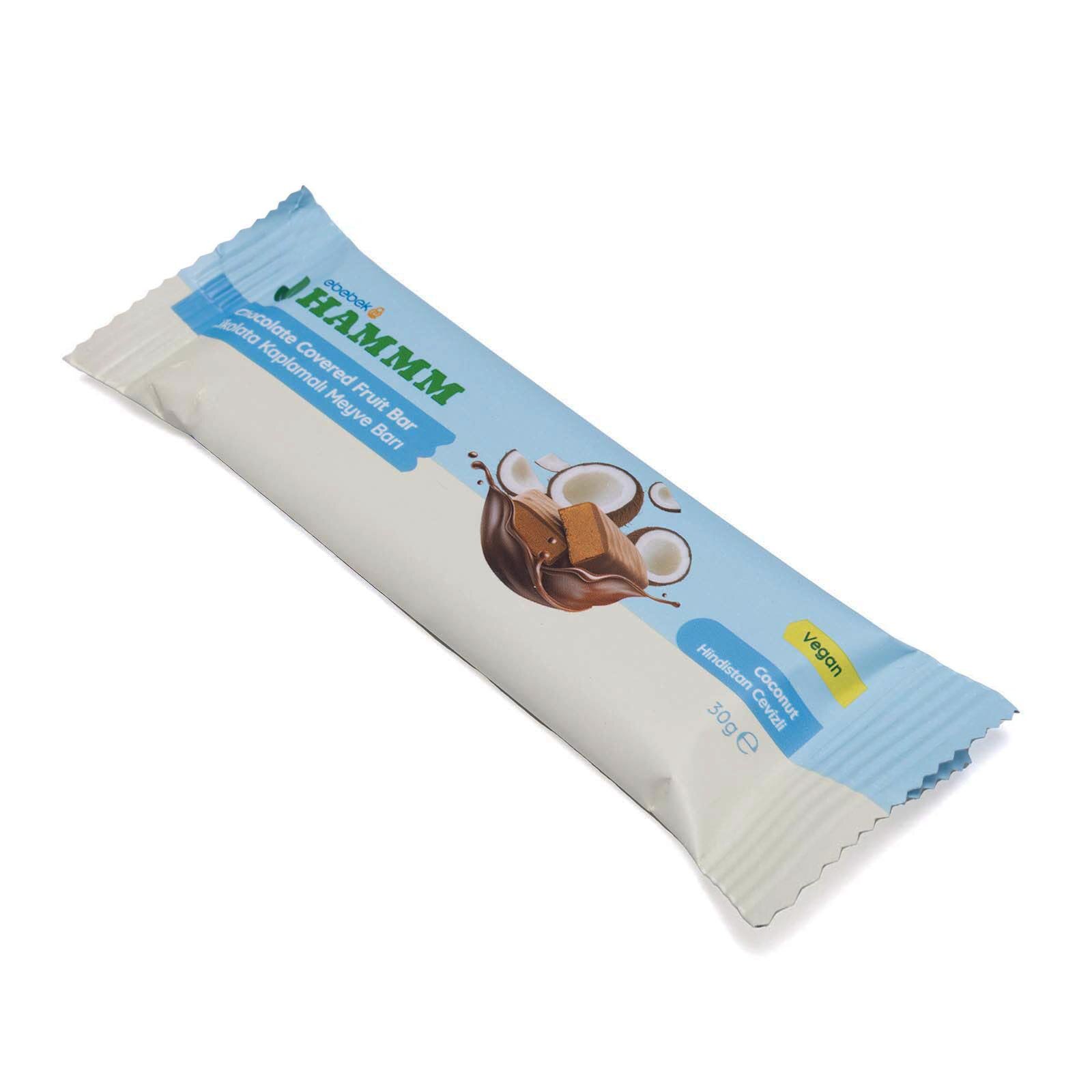 Hindistan Cevizli Çikolata Kaplı Meyve Bar 28 gr