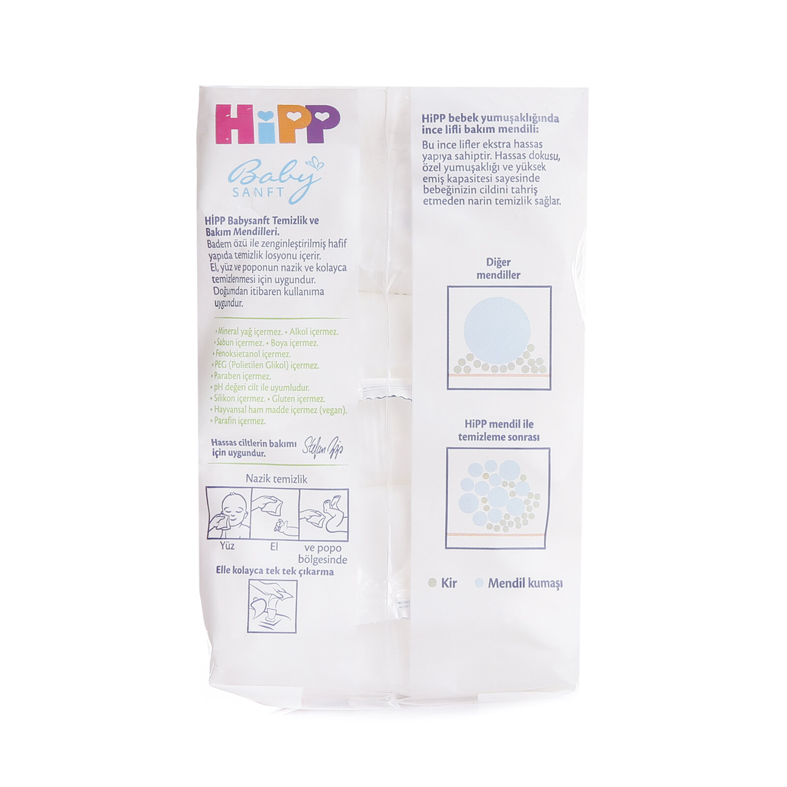 Temizlik Ve Bakım Bebek Islak Mendil 3x56 Adet
