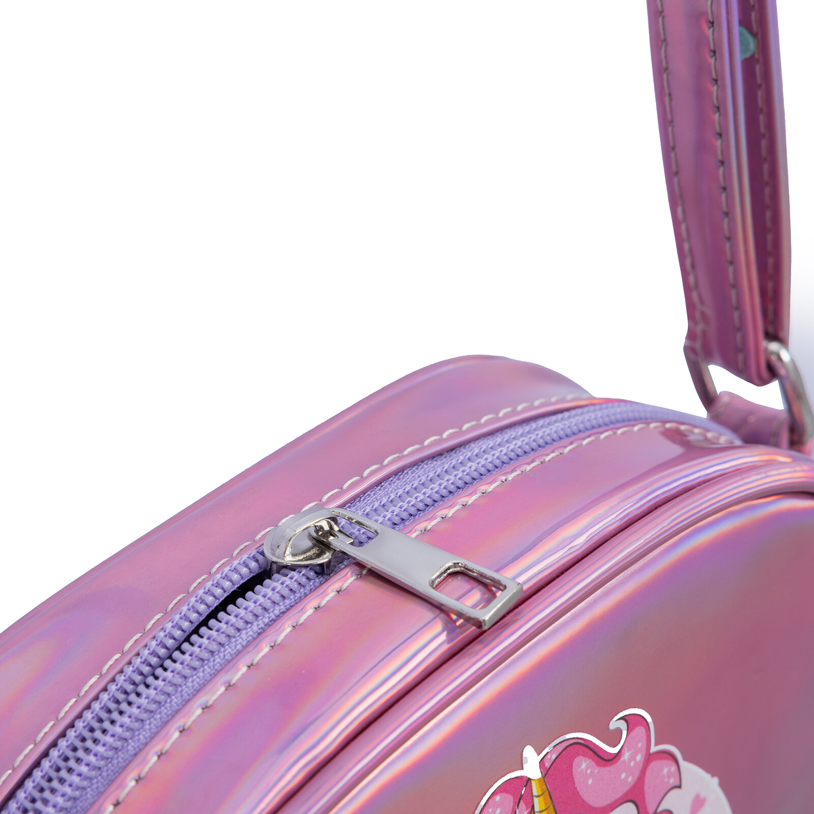 Hologramlı Unicorn Kız Çocuk Omuz Çantası Kız Bebek