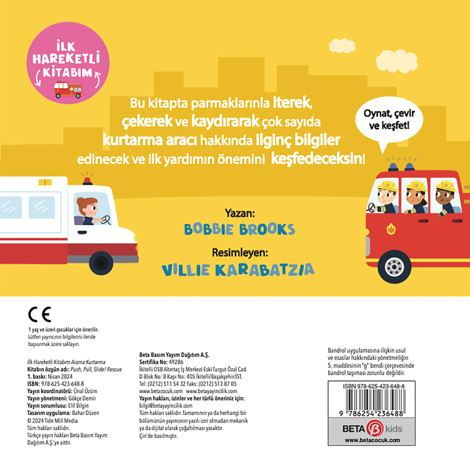 İlk Hareketli Kitabım Arama Kurtarma İlk Hareketli Kitabım Arama Kurtarma